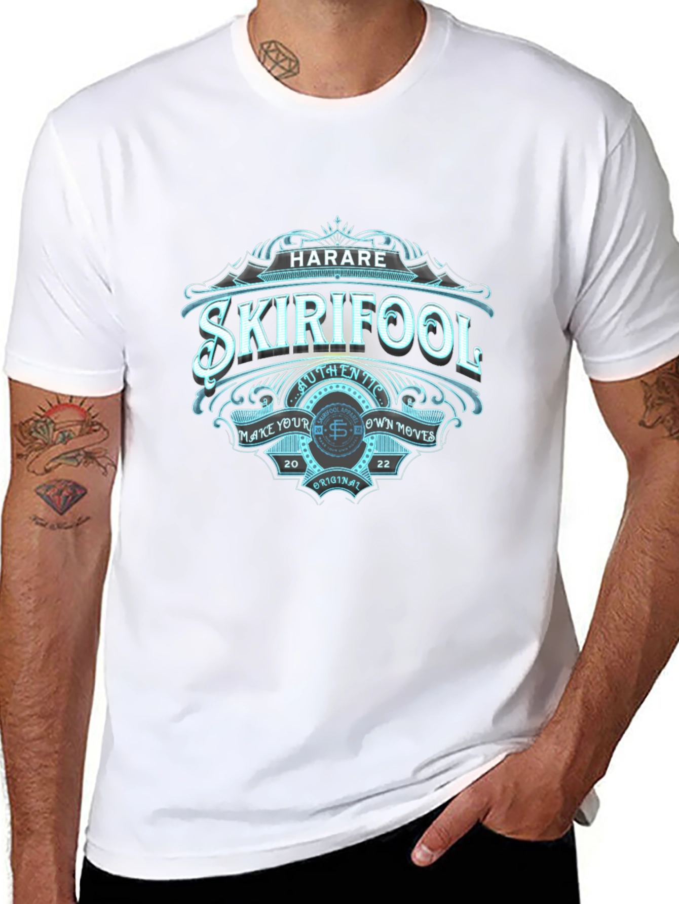 Harare Skirifool T-Shirt - Make Your Own Moves
