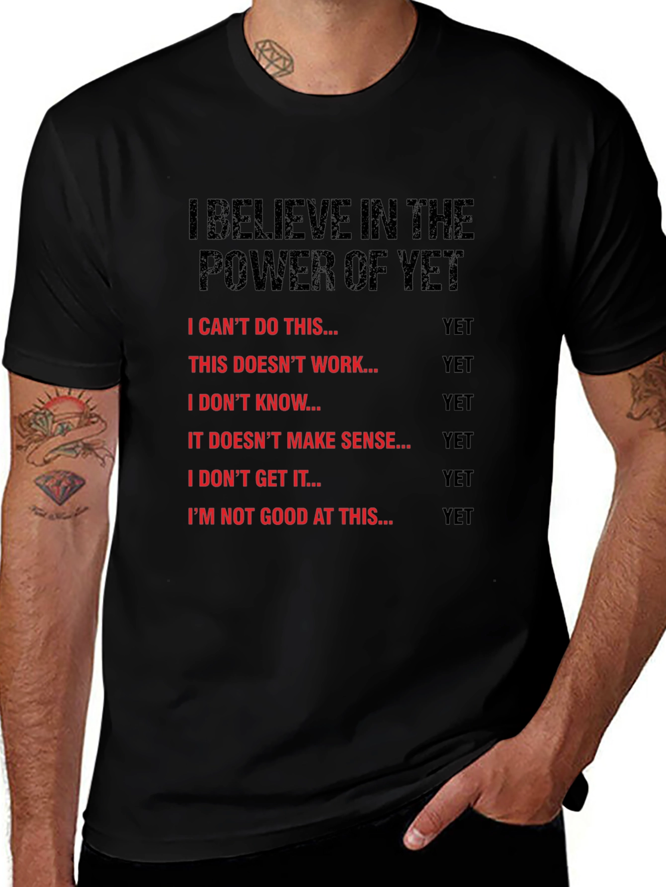 Power of Yet T-Shirt - Growth Mindset