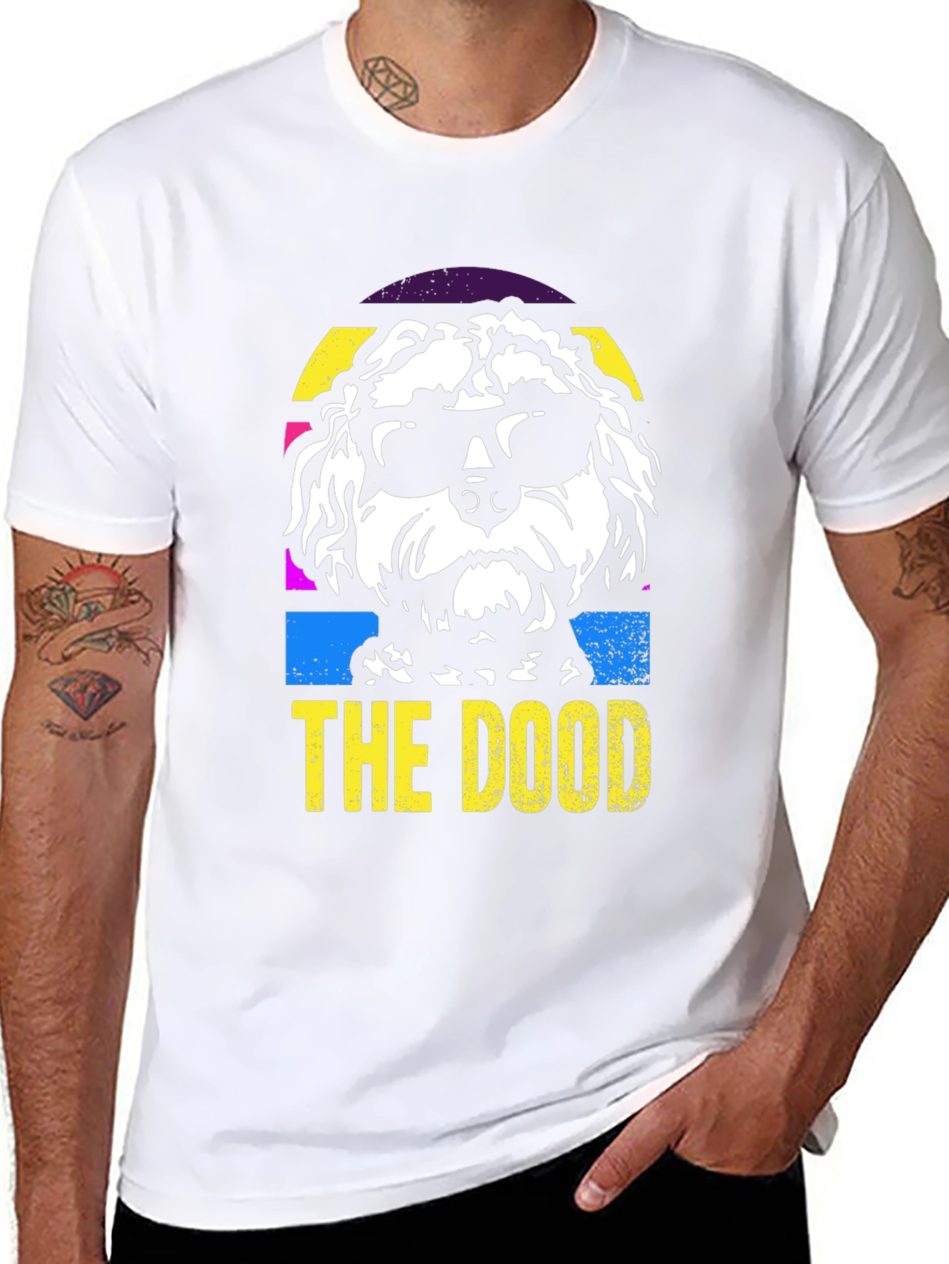 The Dood Dog Graphic T-Shirt - Cool Canine Vibes