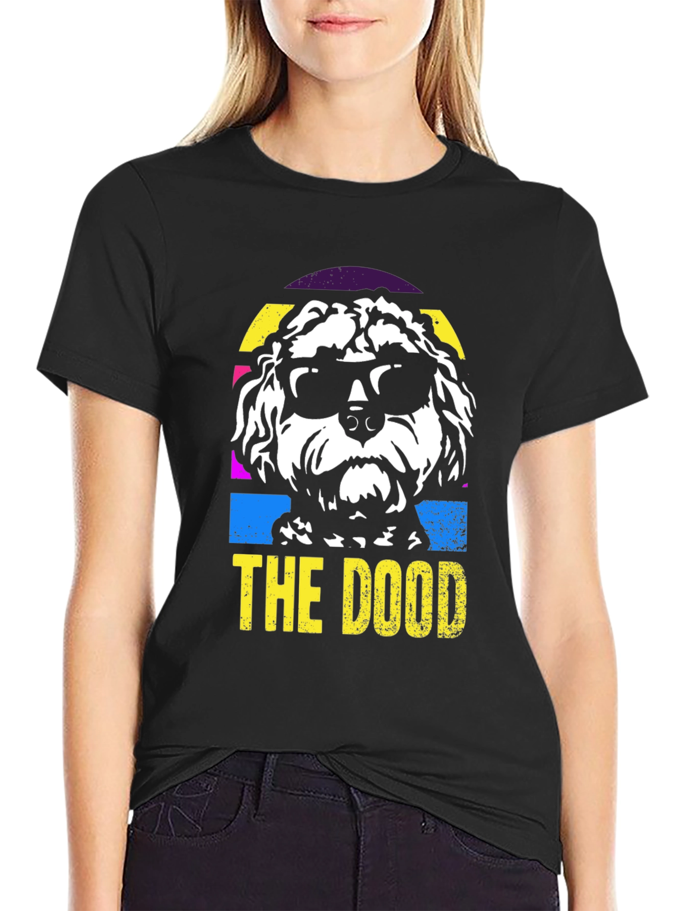 The Dood Dog Graphic T-Shirt - Cool Canine Vibes