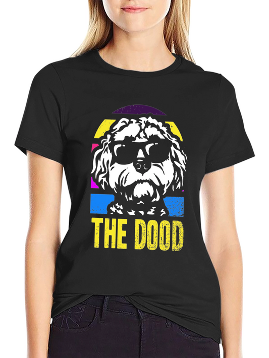 The Dood Dog Graphic T-Shirt - Cool Canine Vibes