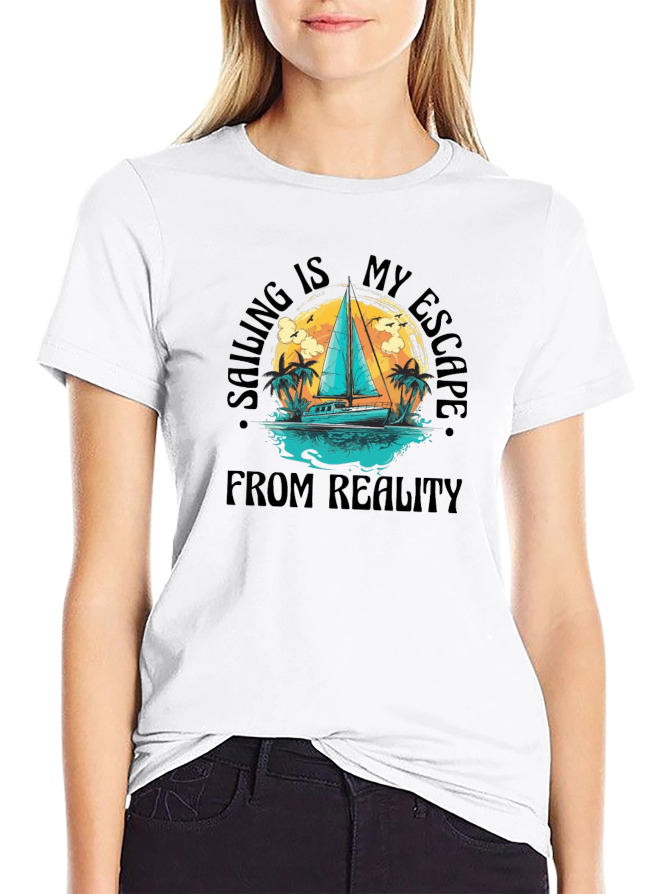 Sailing Escape T-Shirt: Relax on the Water