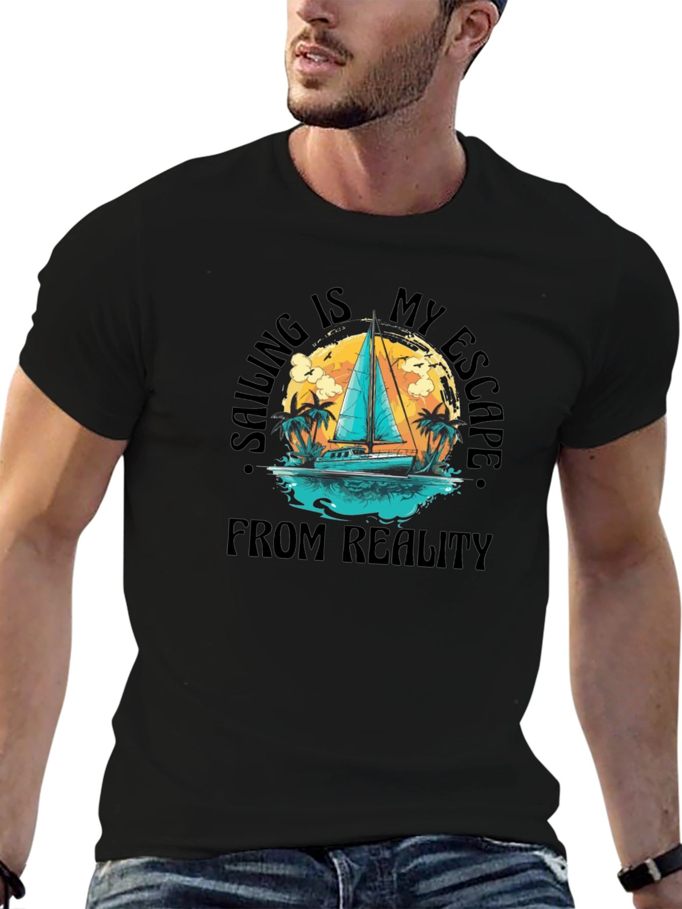 Sailing Escape T-Shirt: Relax on the Water