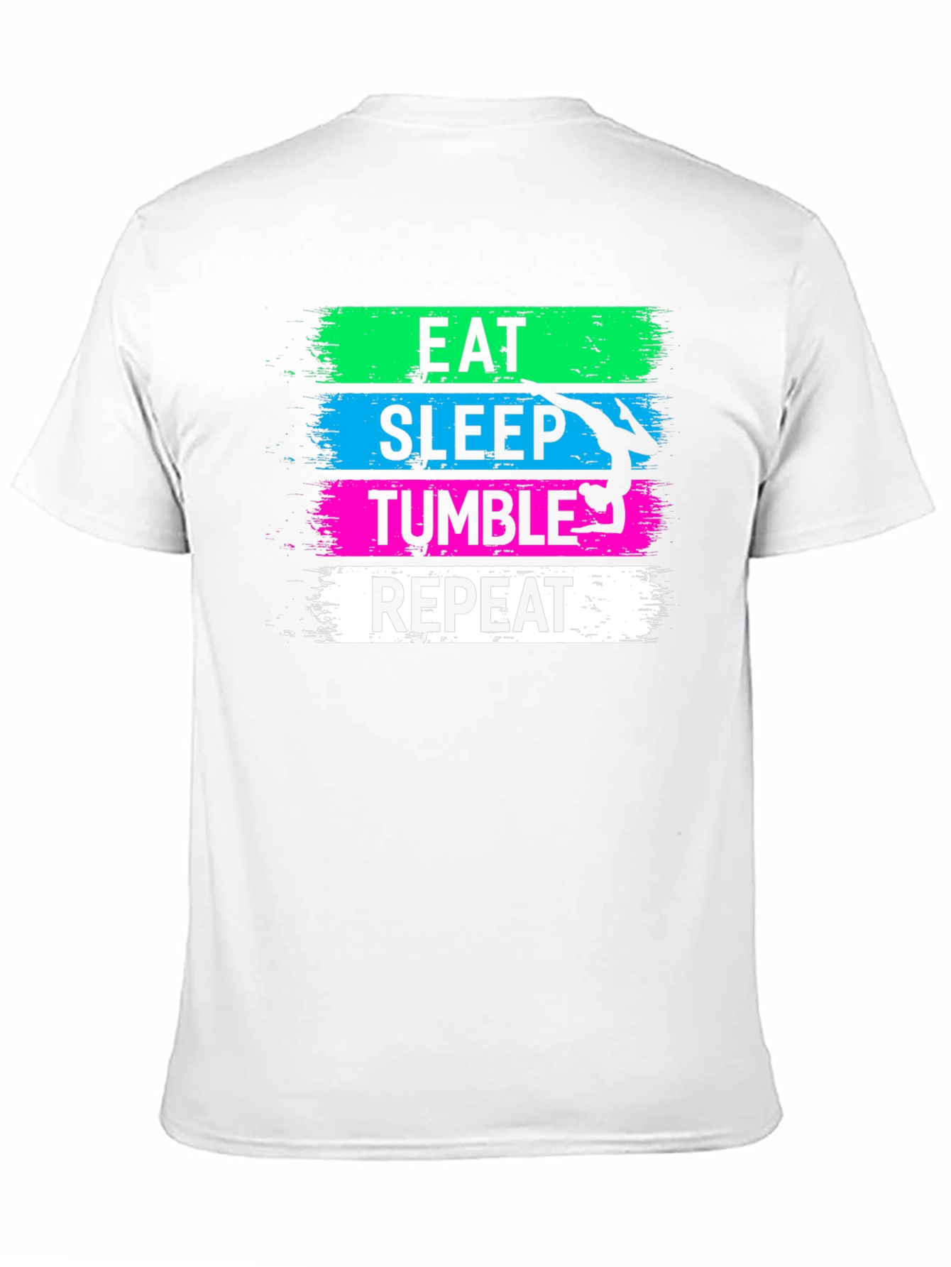 Eat Sleep Tumble Repeat Gymnastics T-Shirt