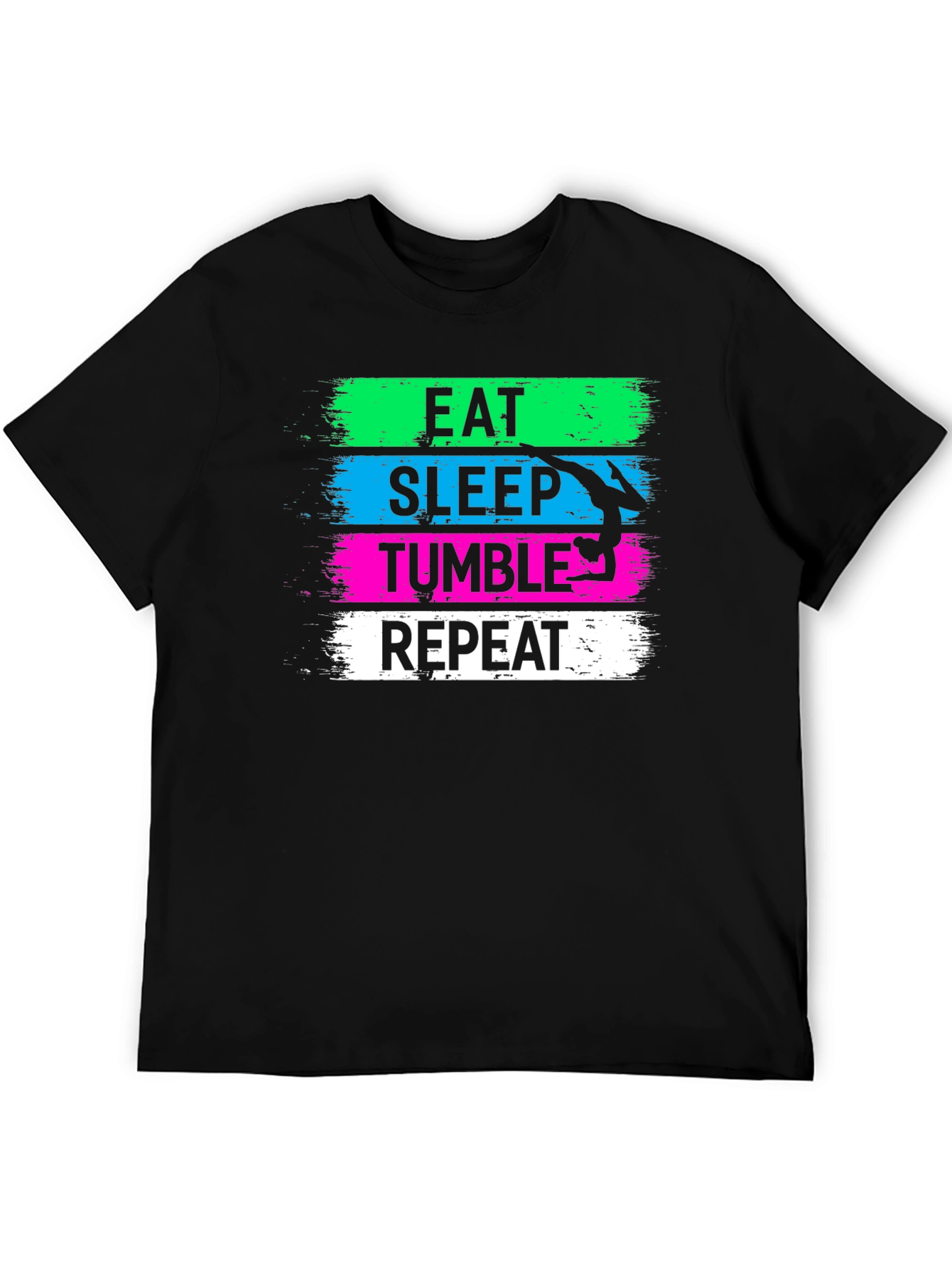 Eat Sleep Tumble Repeat Gymnastics T-Shirt