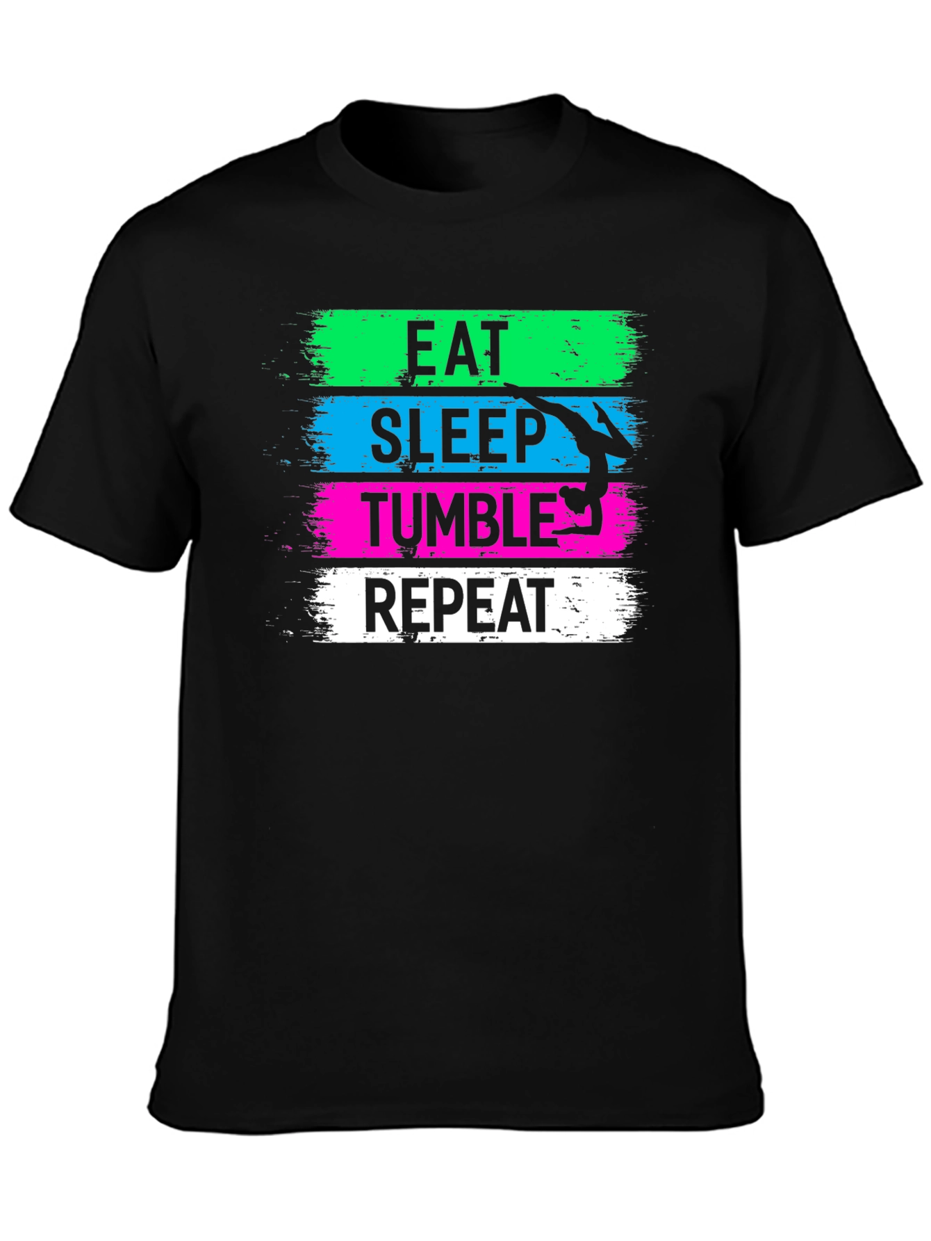 Eat Sleep Tumble Repeat Gymnastics T-Shirt