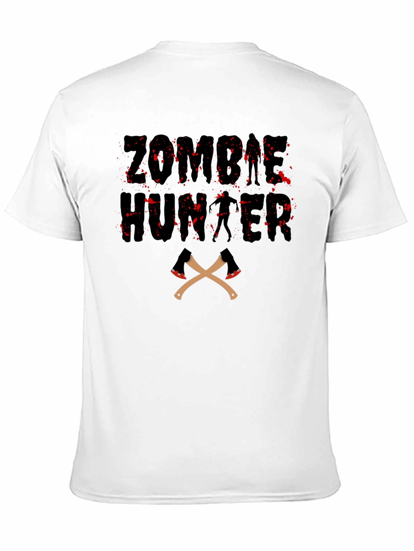 Zombie Hunter T-Shirt - Black Graphic Tee