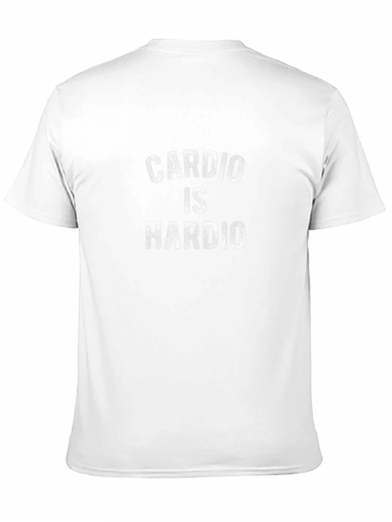 Cardio is Hardio T-Shirt - Funny Workout Tee