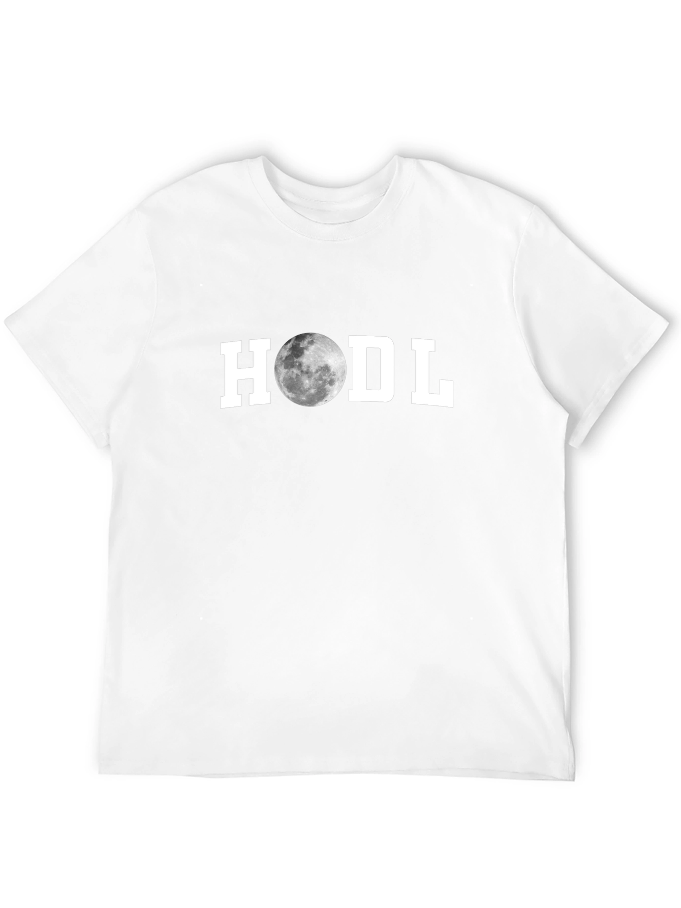 HODL Moon Graphic T-Shirt - Crypto Investor Tee