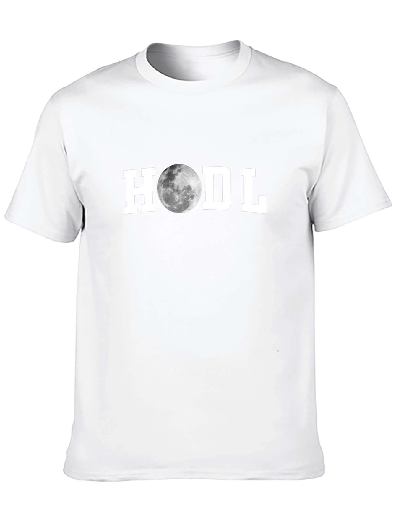 HODL Moon Graphic T-Shirt - Crypto Investor Tee