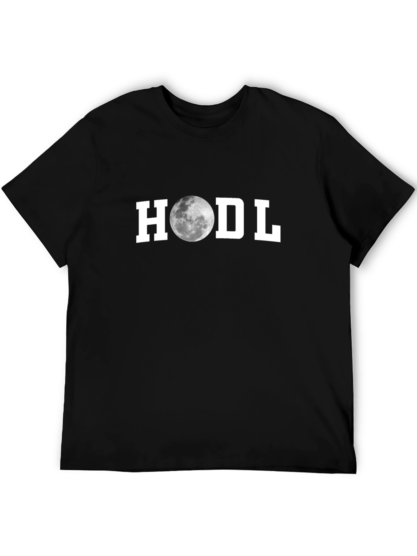 HODL Moon Graphic T-Shirt - Crypto Investor Tee