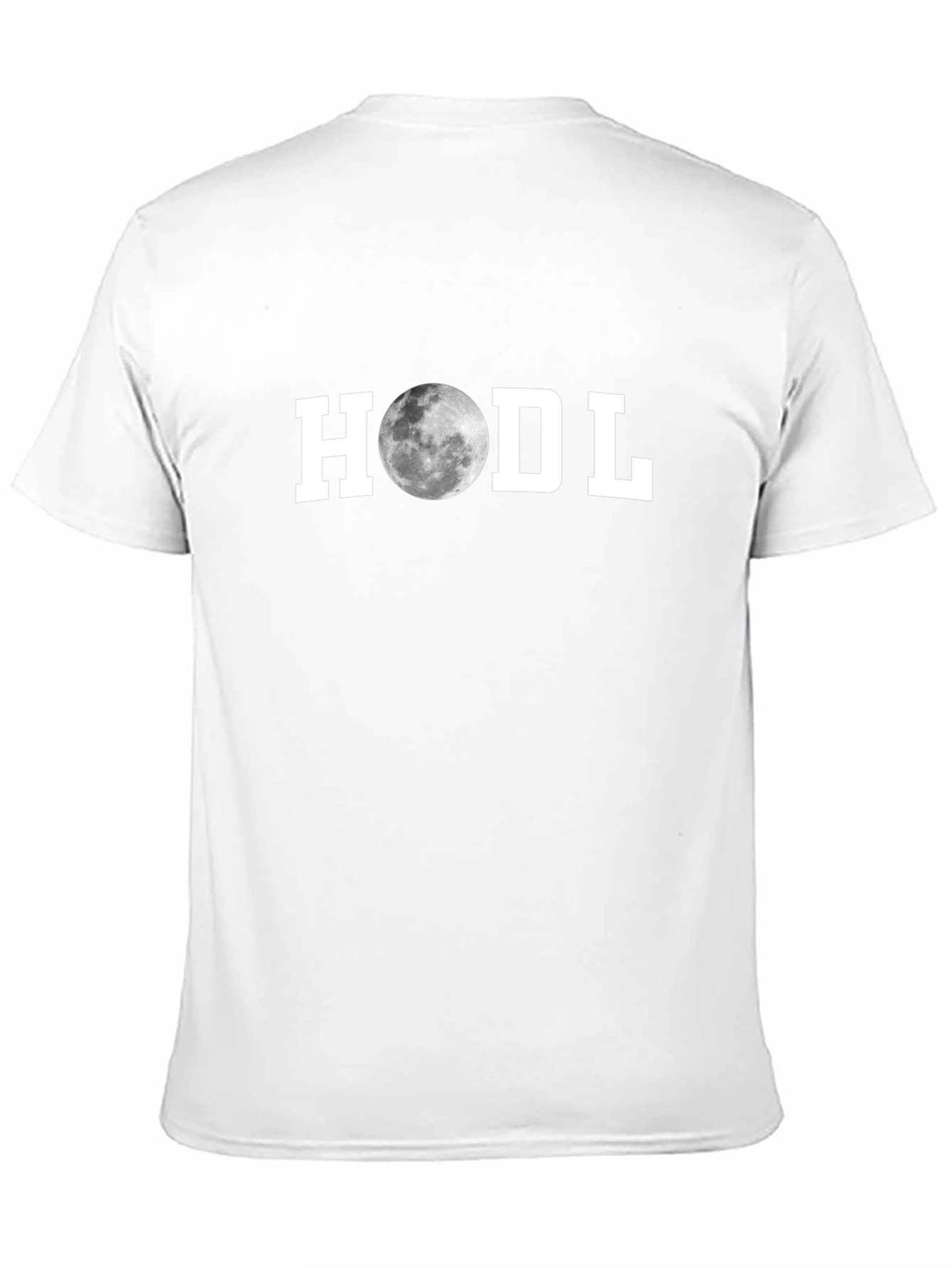 HODL Moon Graphic T-Shirt - Crypto Investor Tee