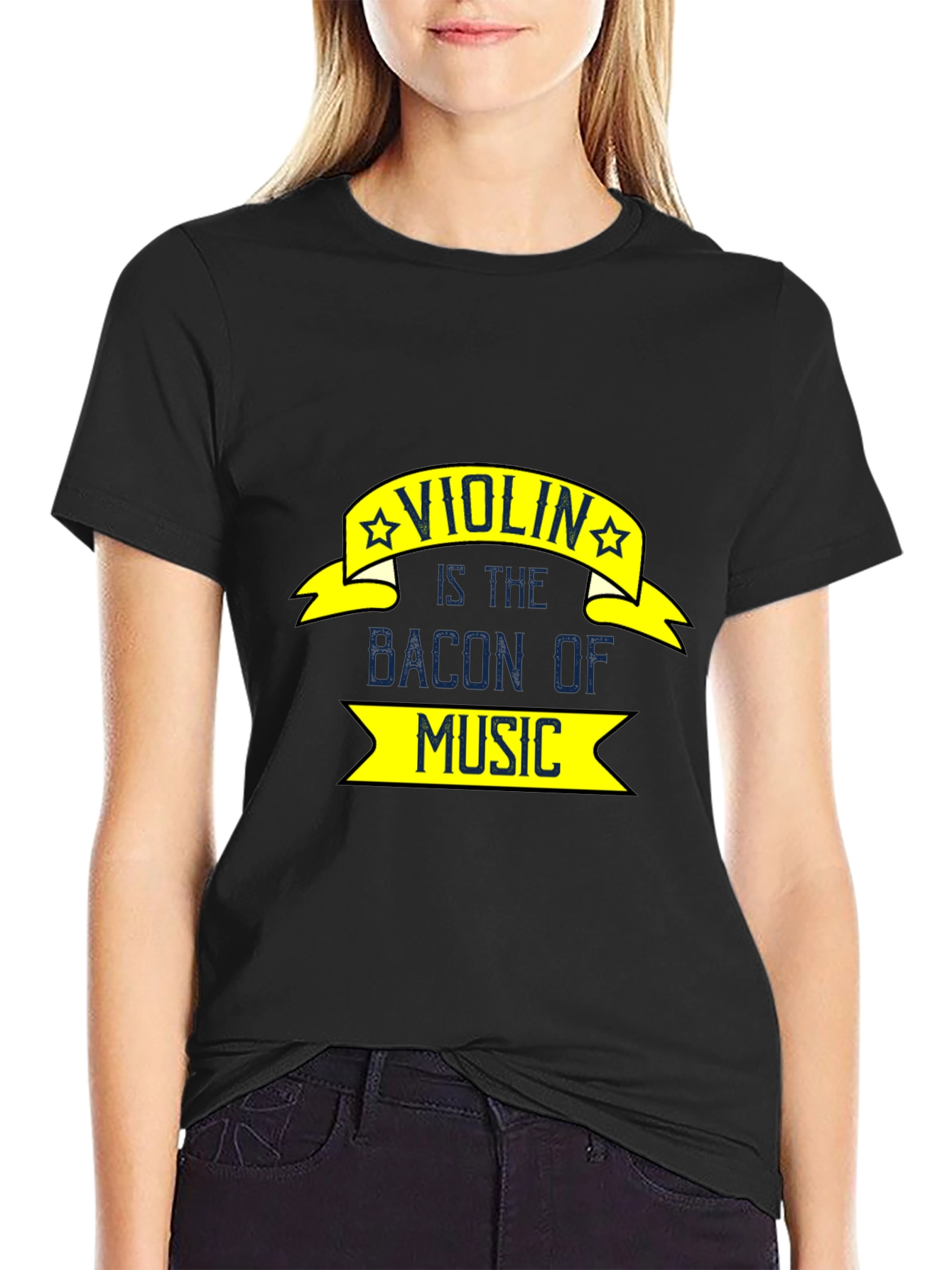 Violin is the Bacon of Music T-Shirt