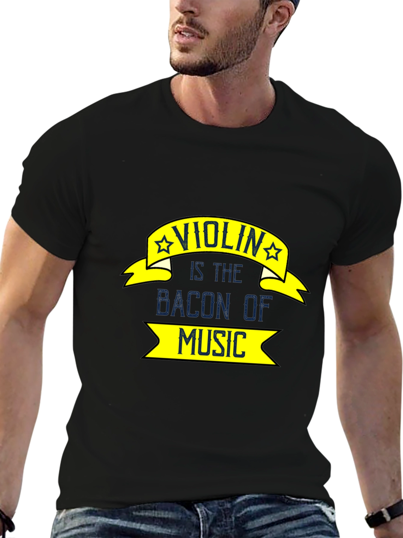Violin is the Bacon of Music T-Shirt