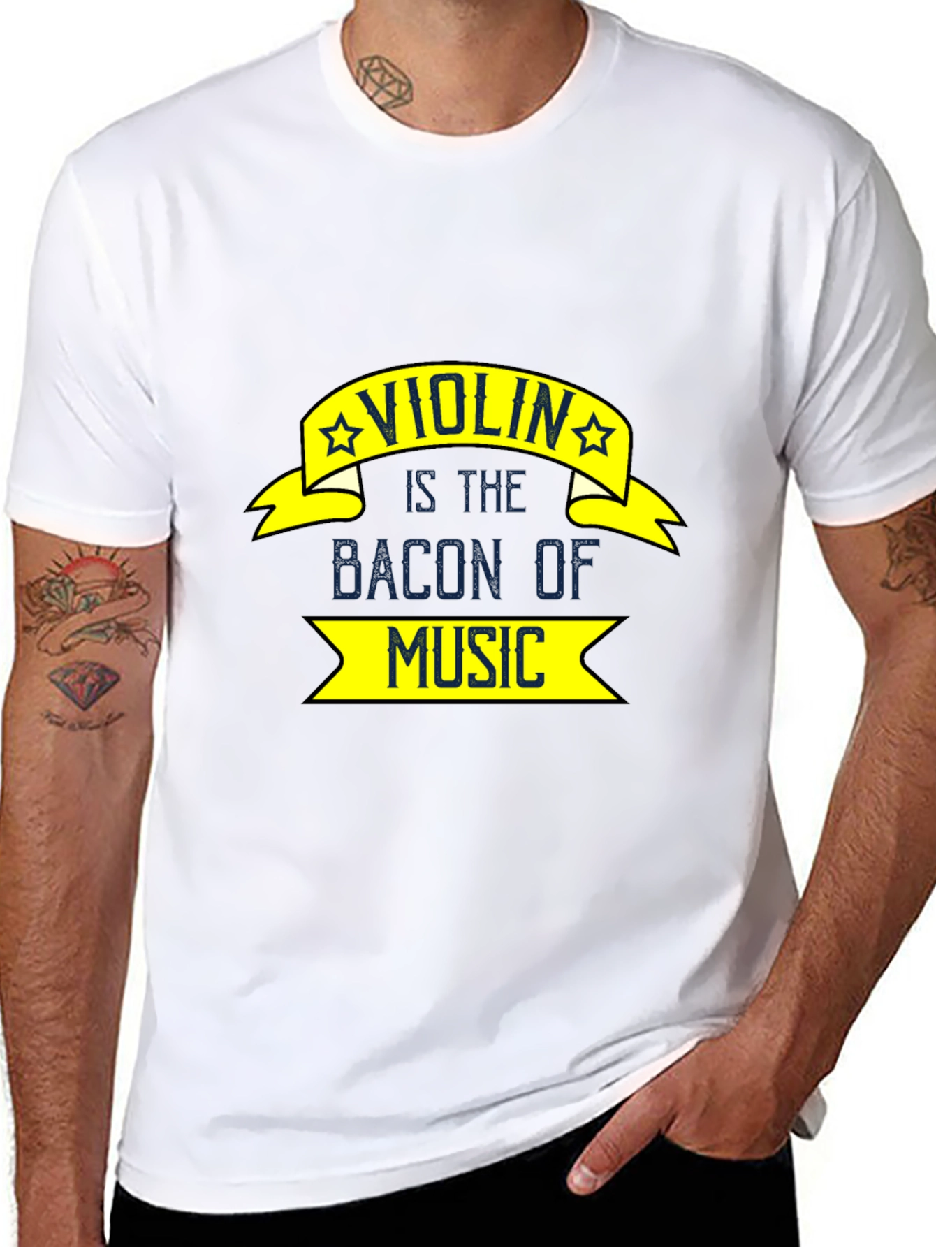 Violin is the Bacon of Music T-Shirt