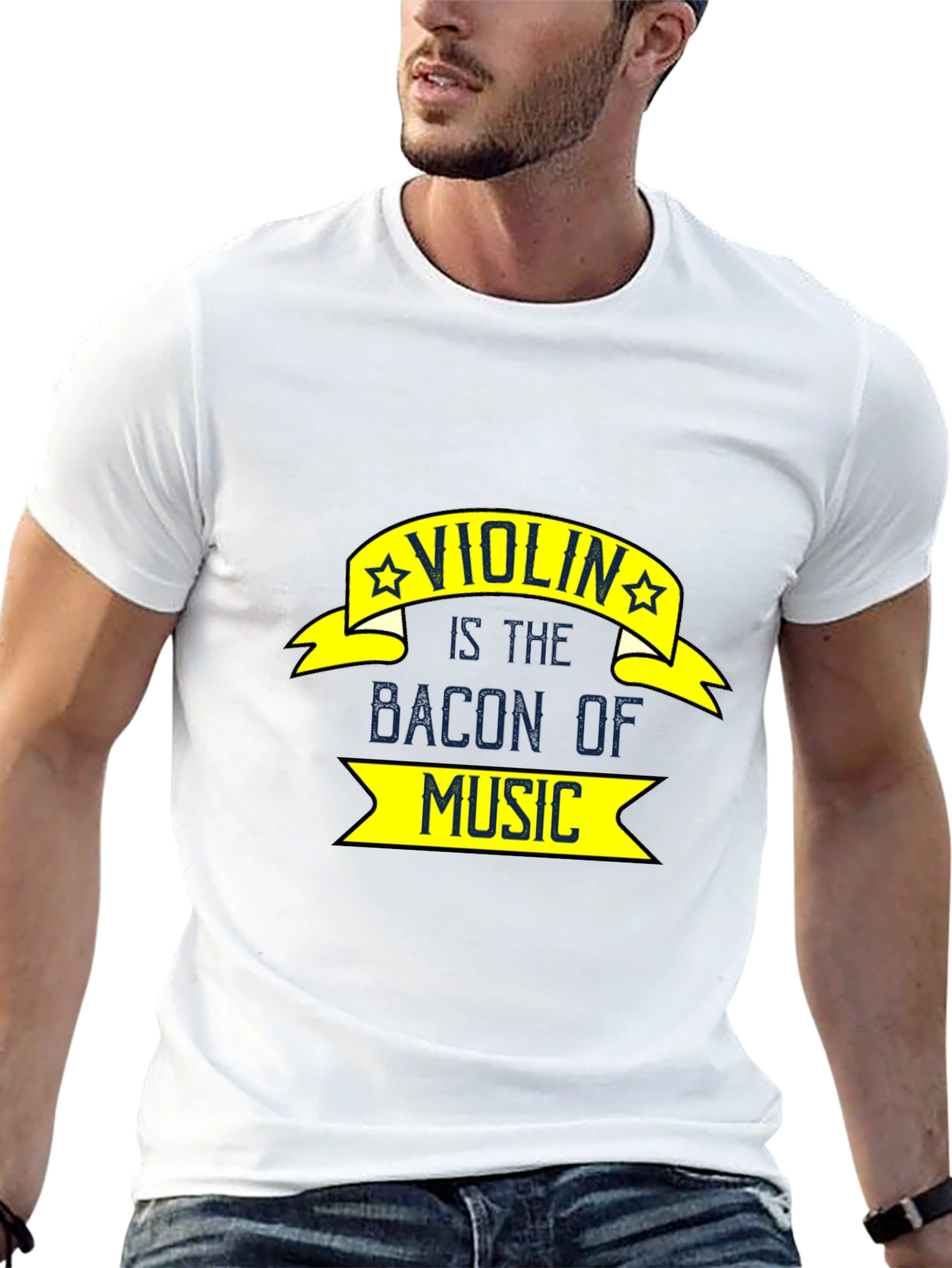 Violin is the Bacon of Music T-Shirt