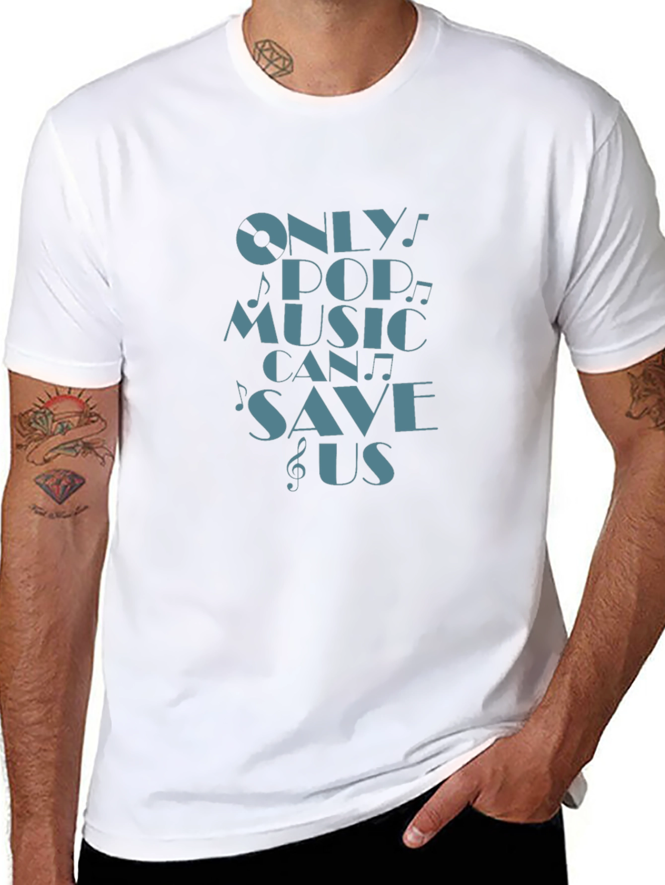Only Pop Music Can Save Us Graphic Tee