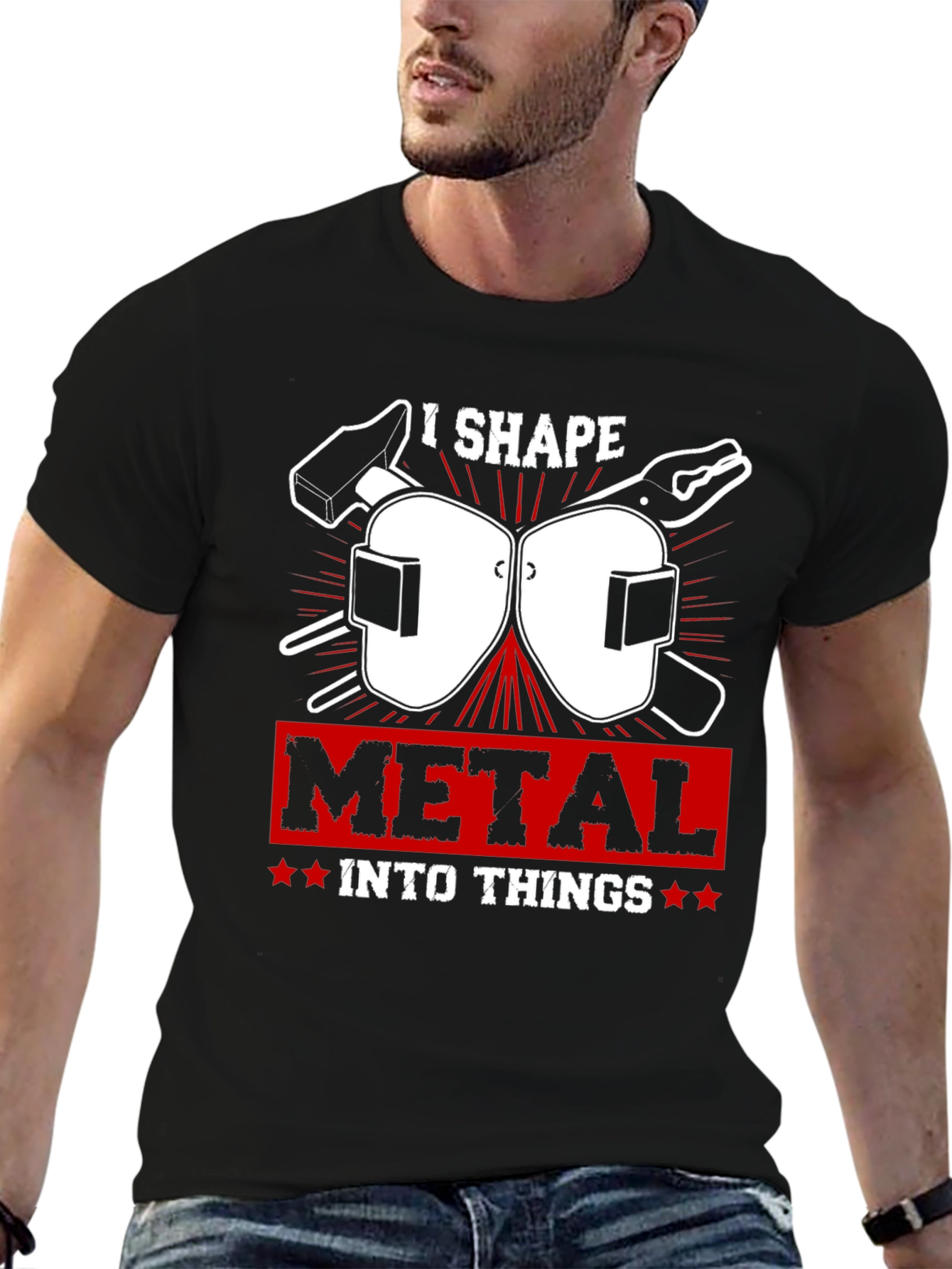 I Shape Metal T-Shirt Welding Gift