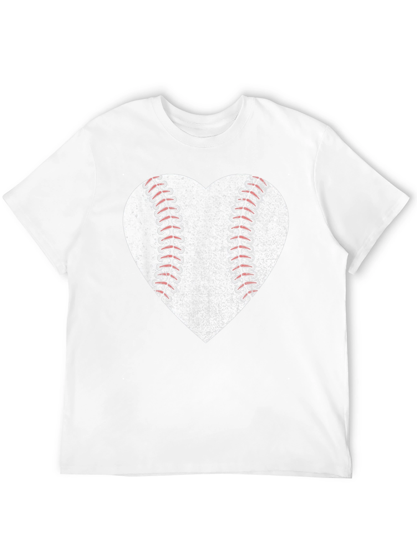 Baseball Heart Graphic T-Shirt