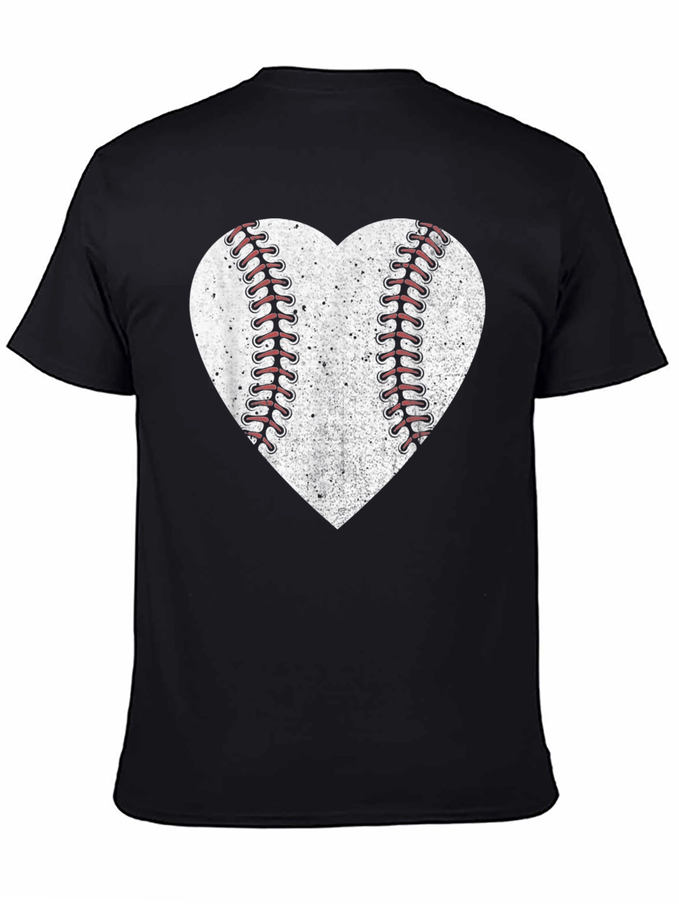 Baseball Heart Graphic T-Shirt