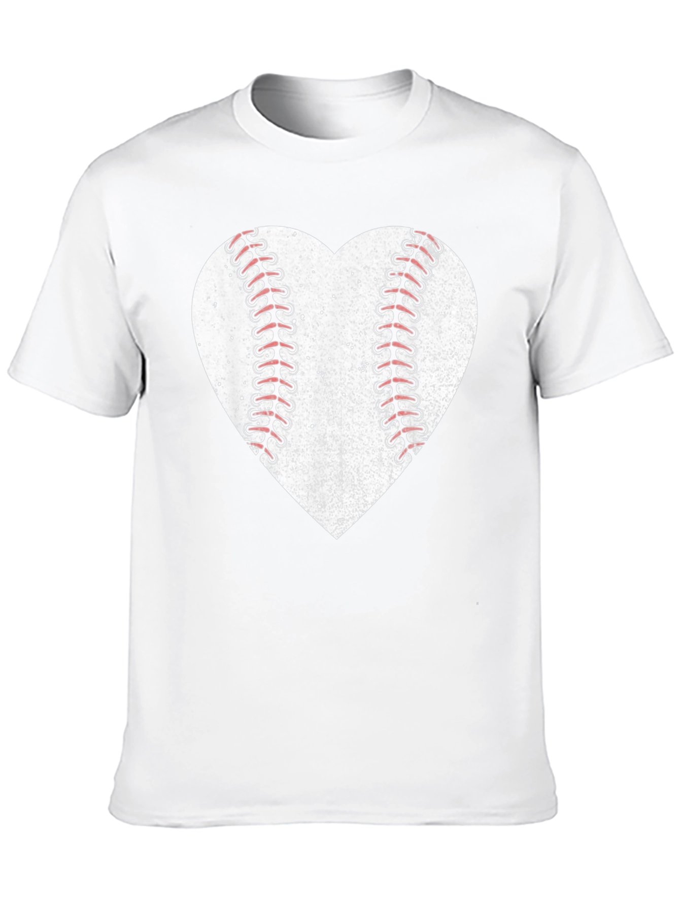 Baseball Heart Graphic T-Shirt