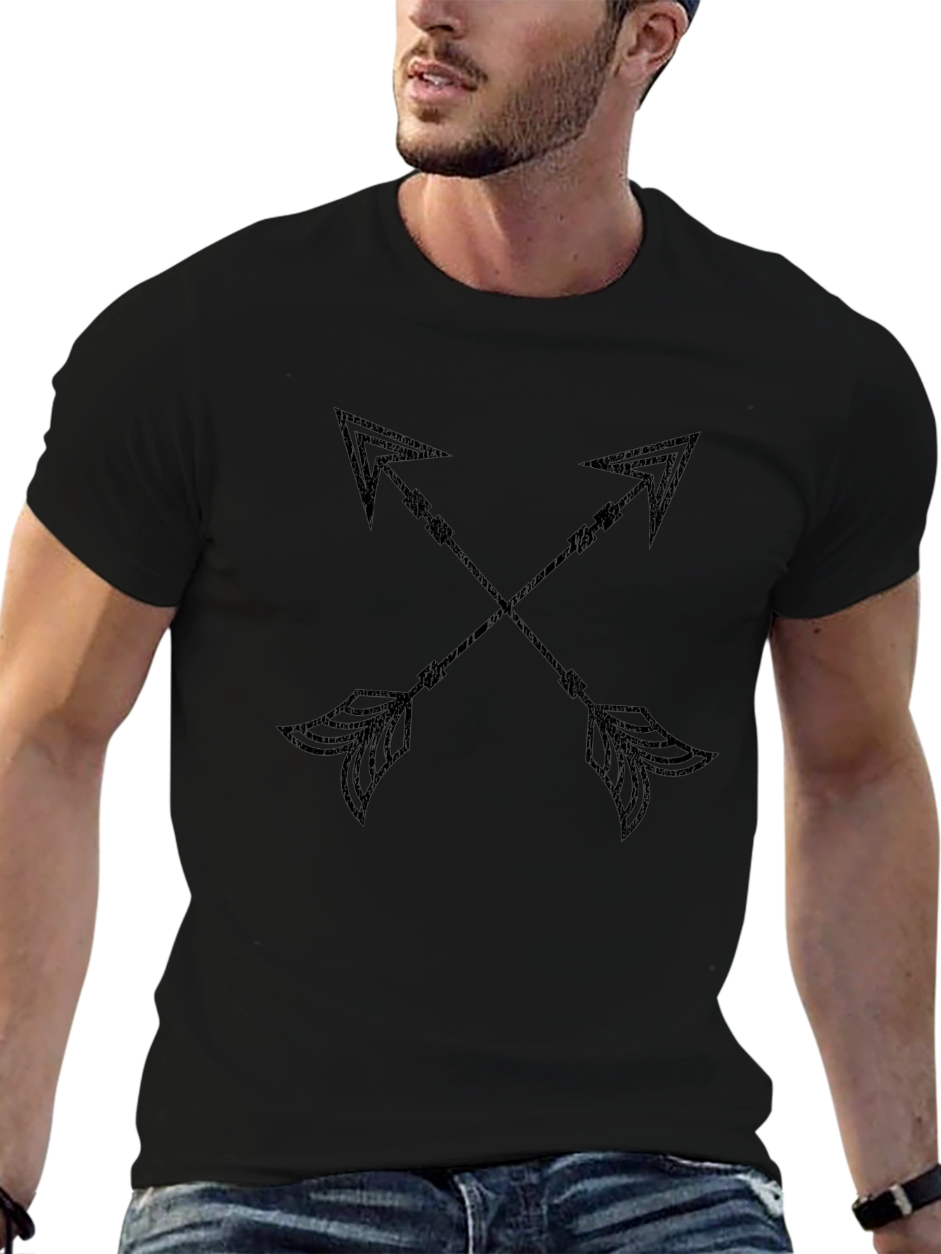 Arrow Graphic Tee - Stylish Casual Wear
