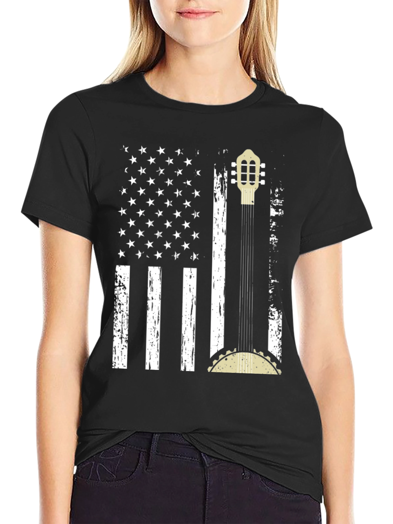 Banjo Taco Flag T-Shirt