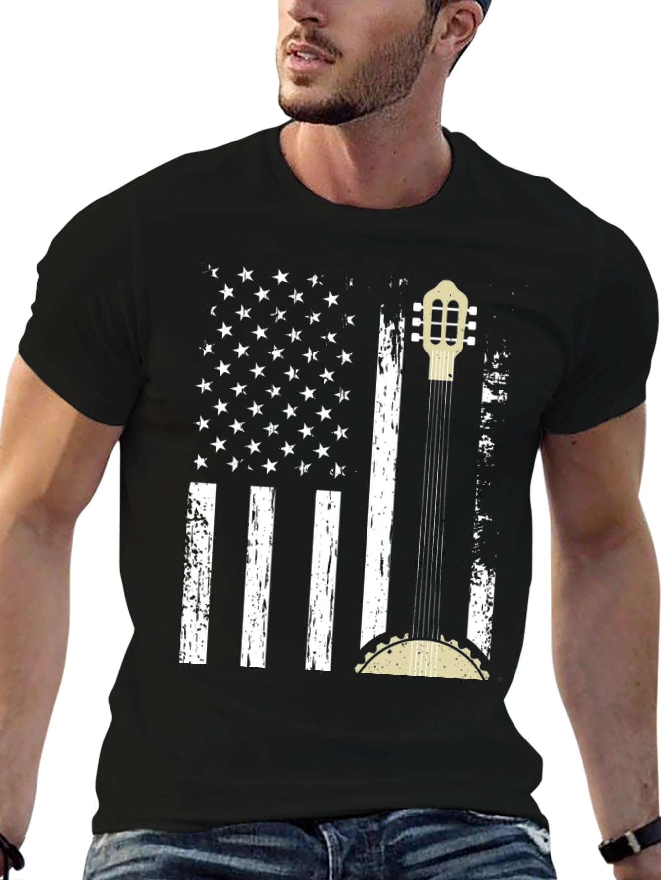Banjo Taco Flag T-Shirt