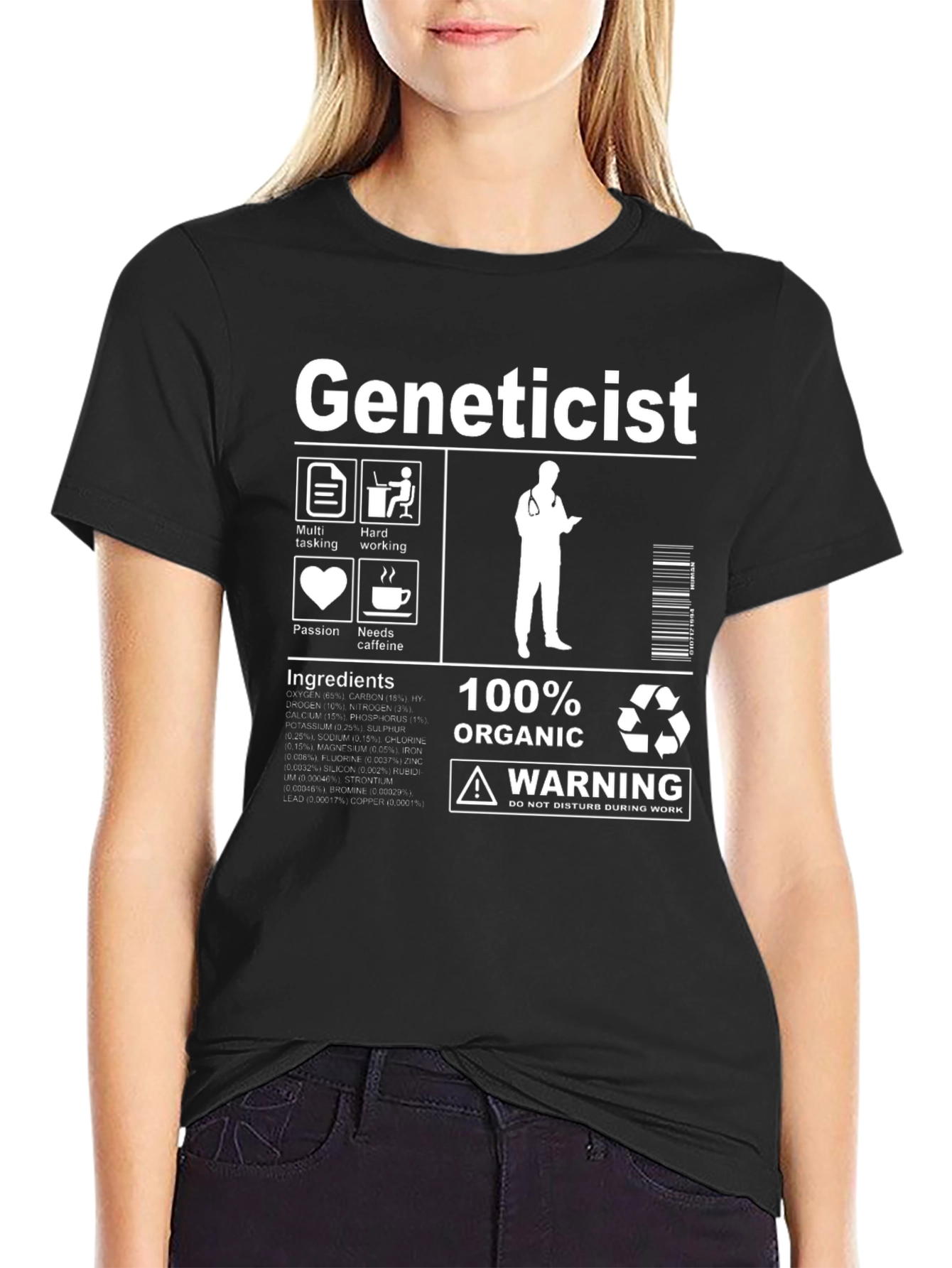Geneticist T-Shirt - Funny Science Gift