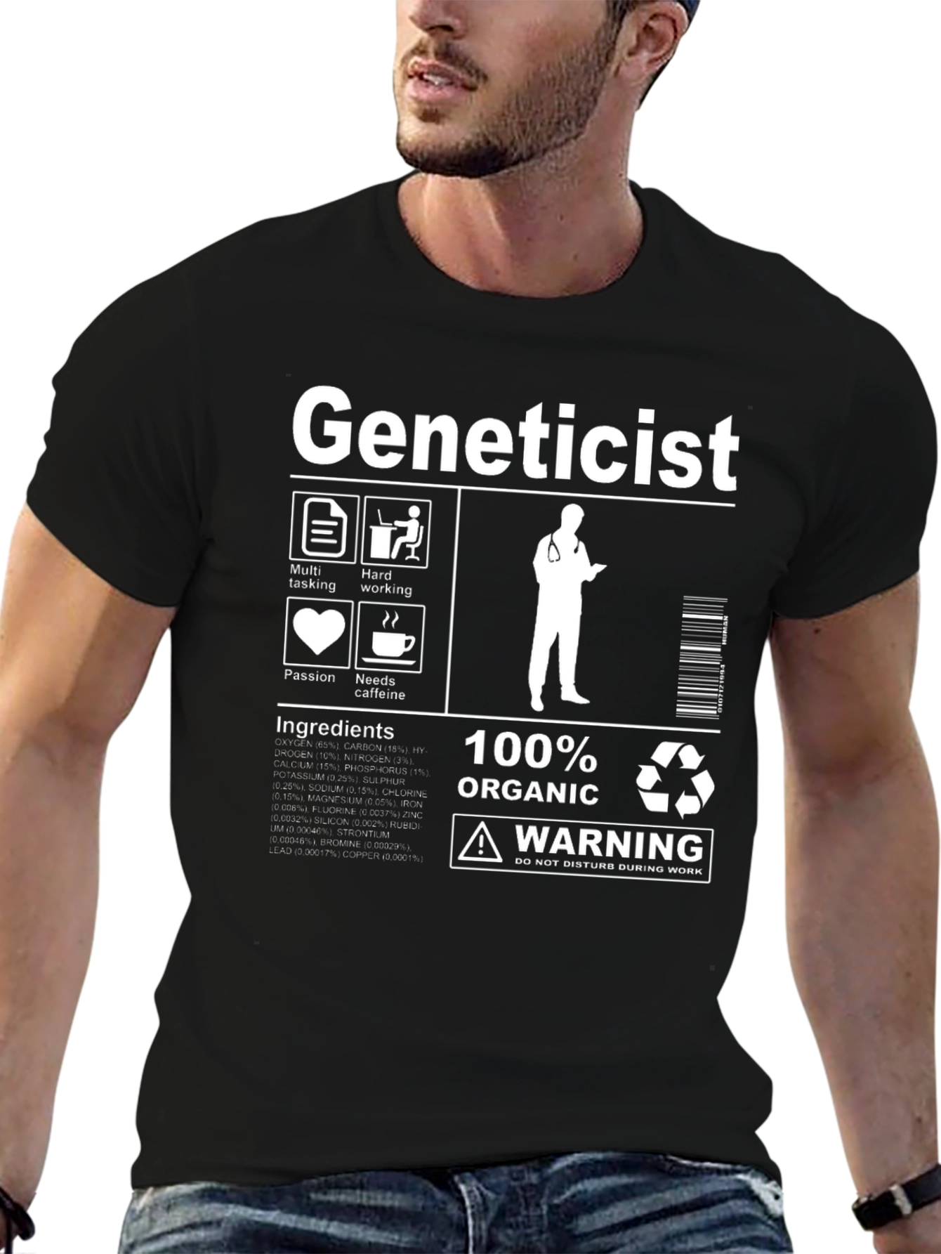 Geneticist T-Shirt - Funny Science Gift