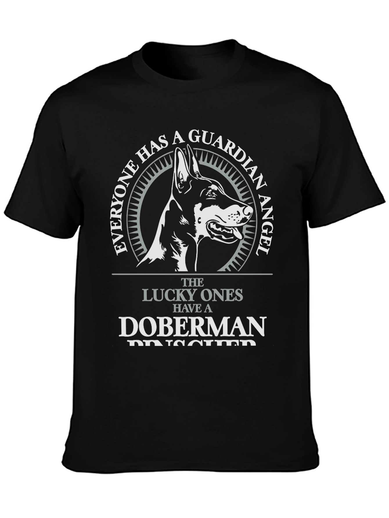Doberman Guardian Angel T-Shirt