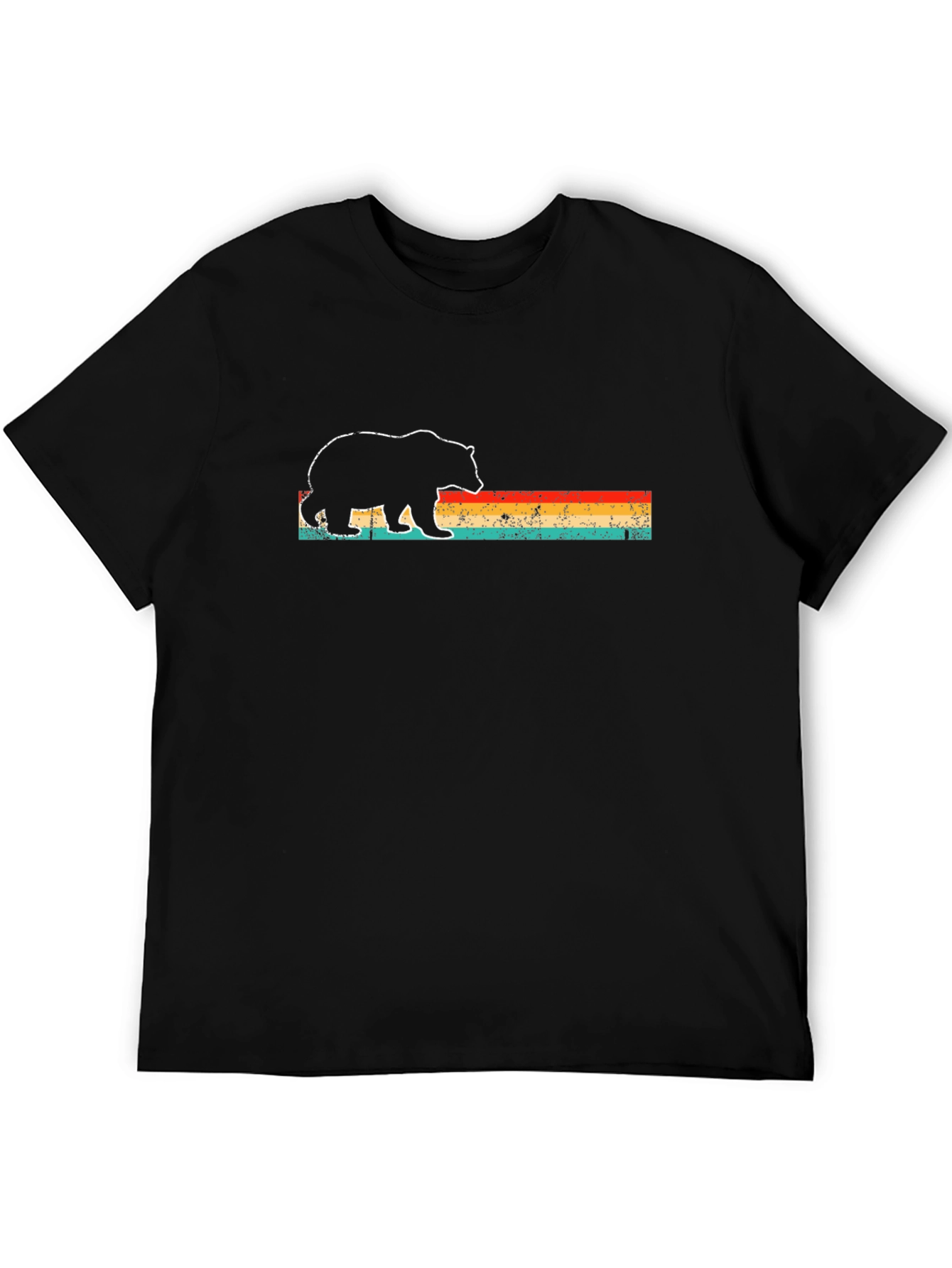 Retro Bear Graphic Tee - Comfort Fit