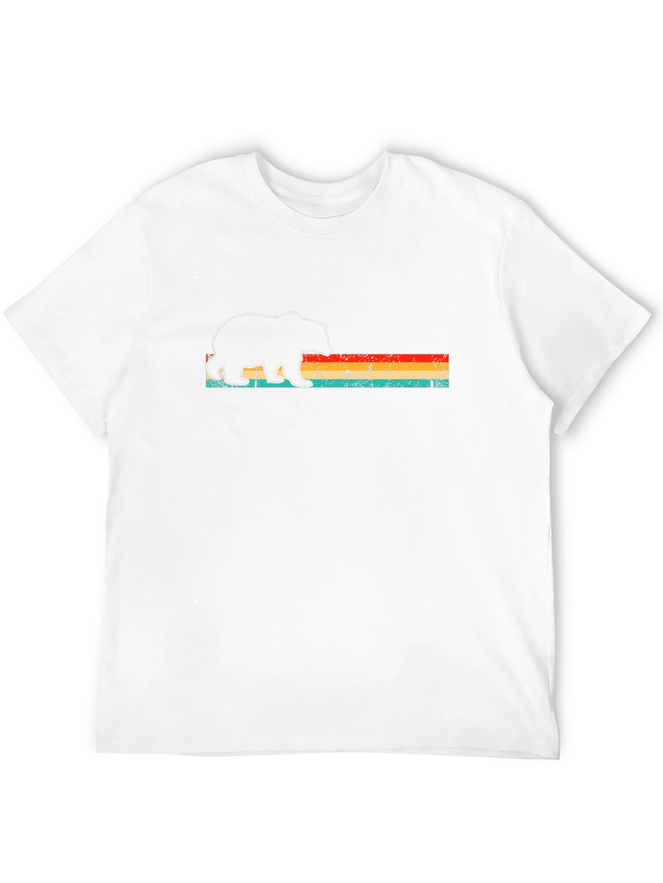 Retro Bear Graphic Tee - Comfort Fit