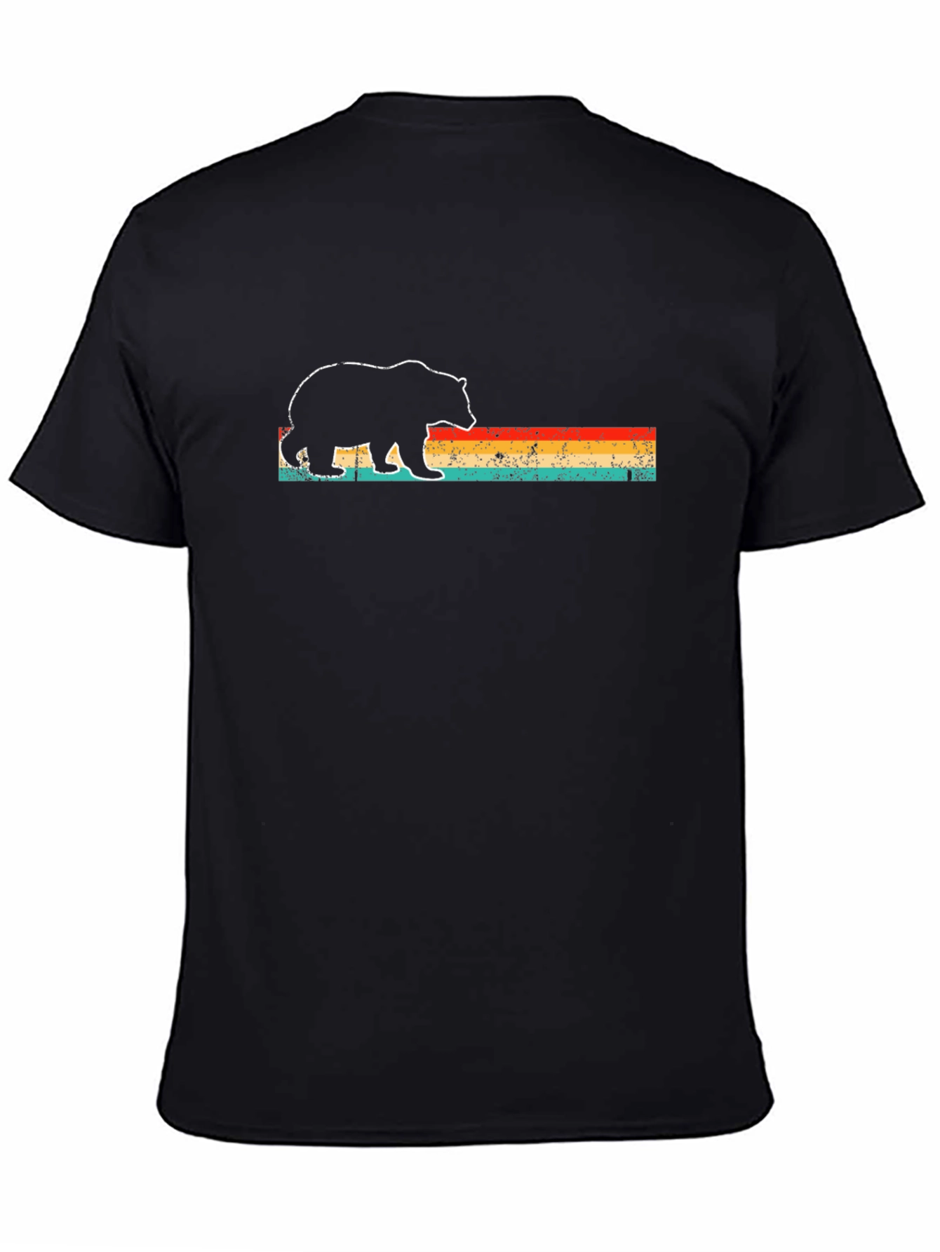 Retro Bear Graphic Tee - Comfort Fit