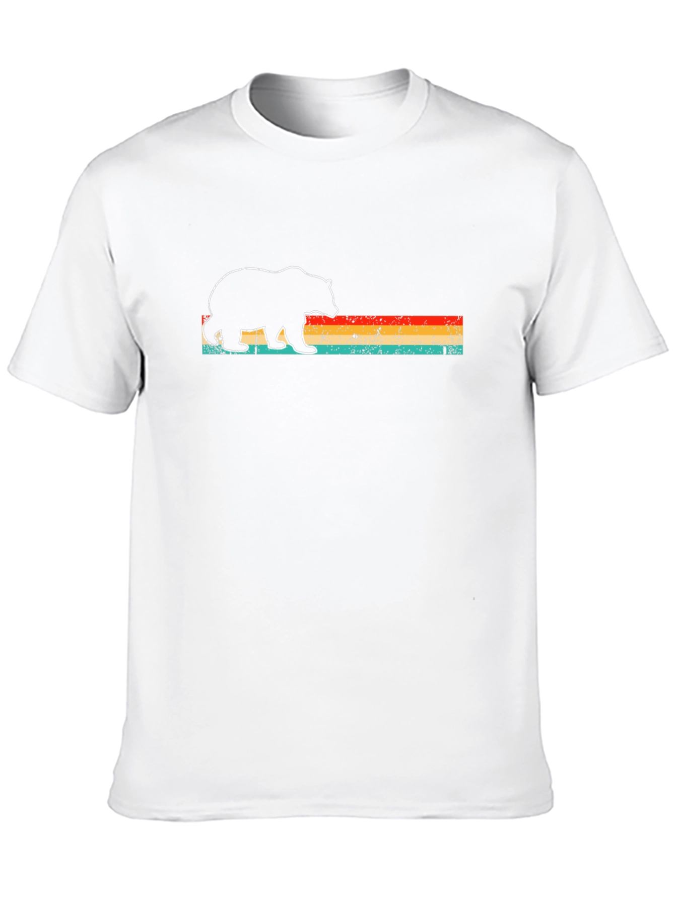 Retro Bear Graphic Tee - Comfort Fit