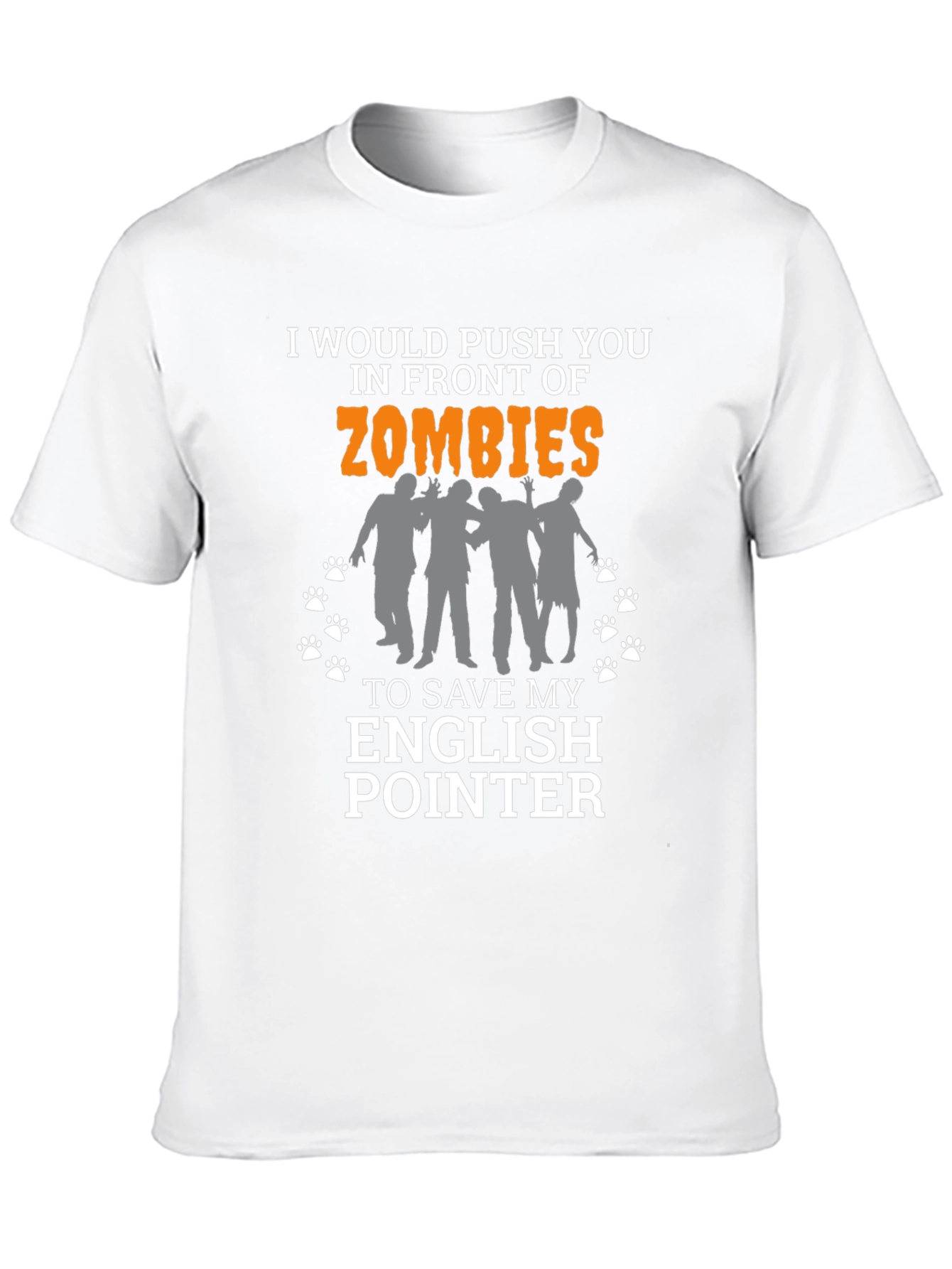 Zombie English Pointer T-Shirt