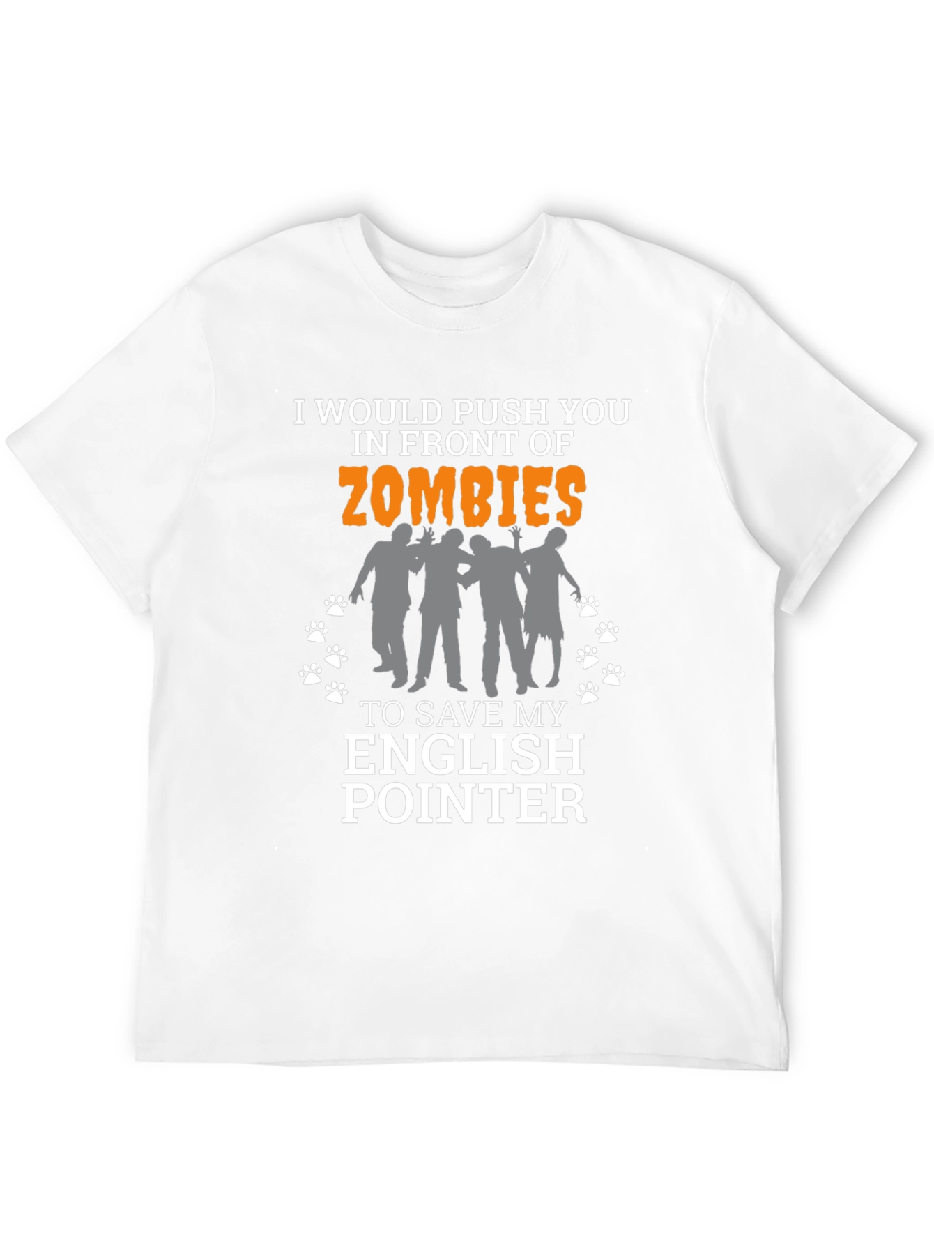 Zombie English Pointer T-Shirt