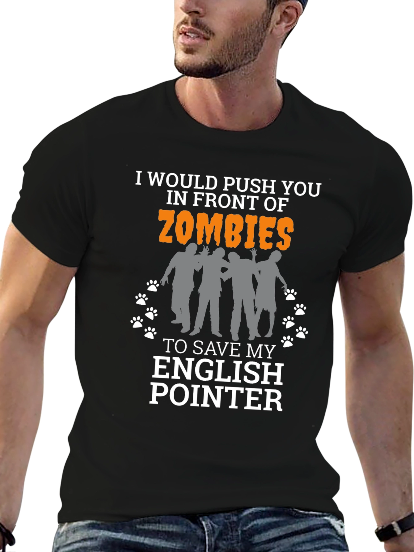 Zombie English Pointer T-Shirt