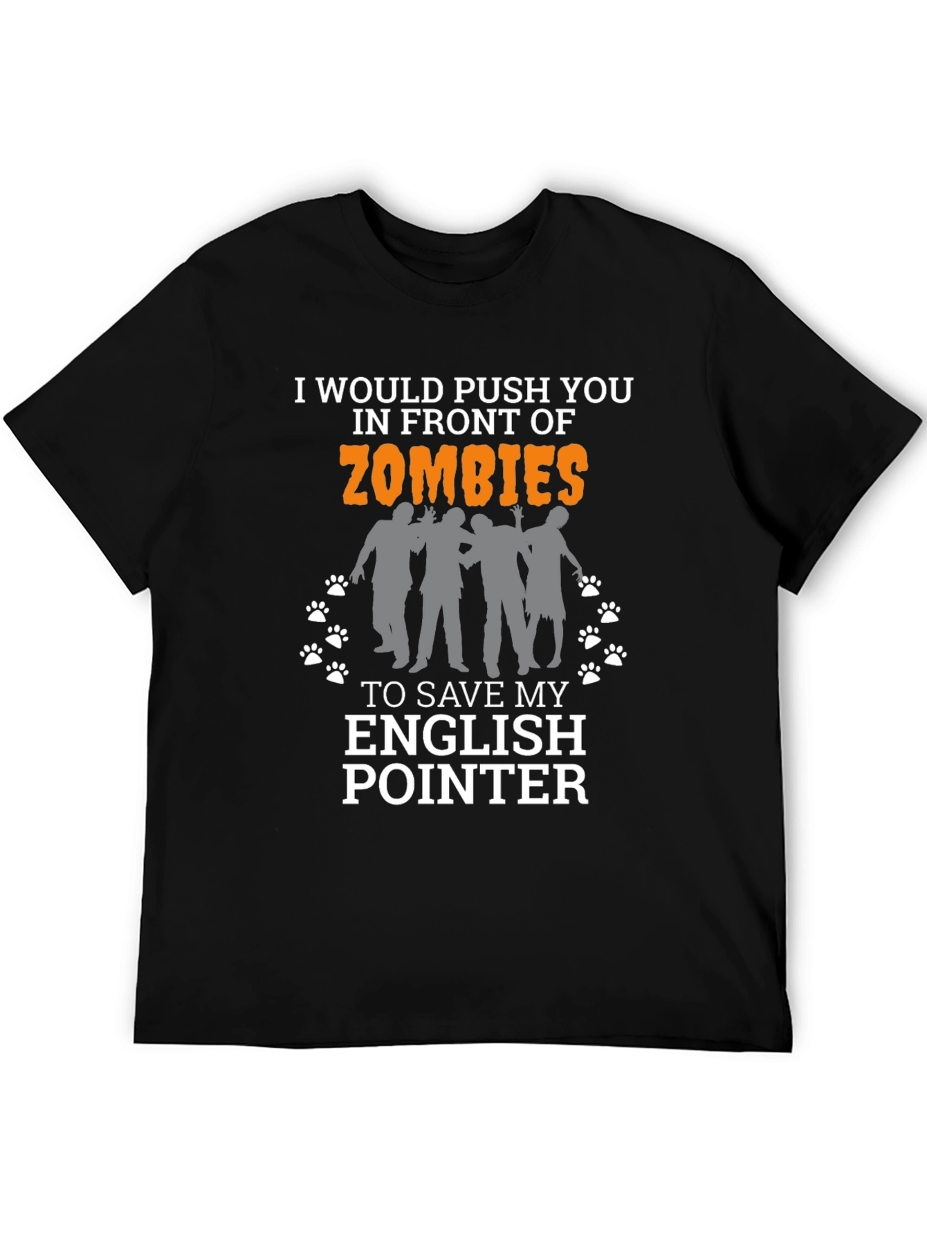 Zombie English Pointer T-Shirt