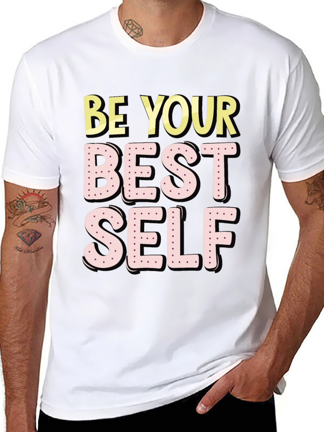 Be Your Best Self T-Shirt - Motivational Graphic Tee