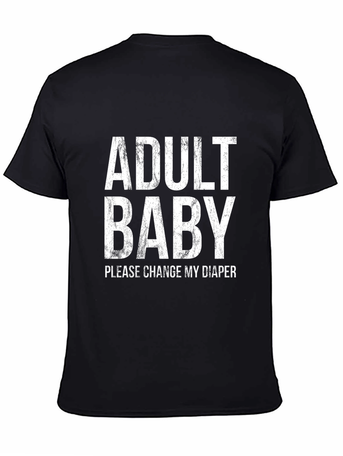 Adult Baby T-Shirt - Funny Novelty Tee