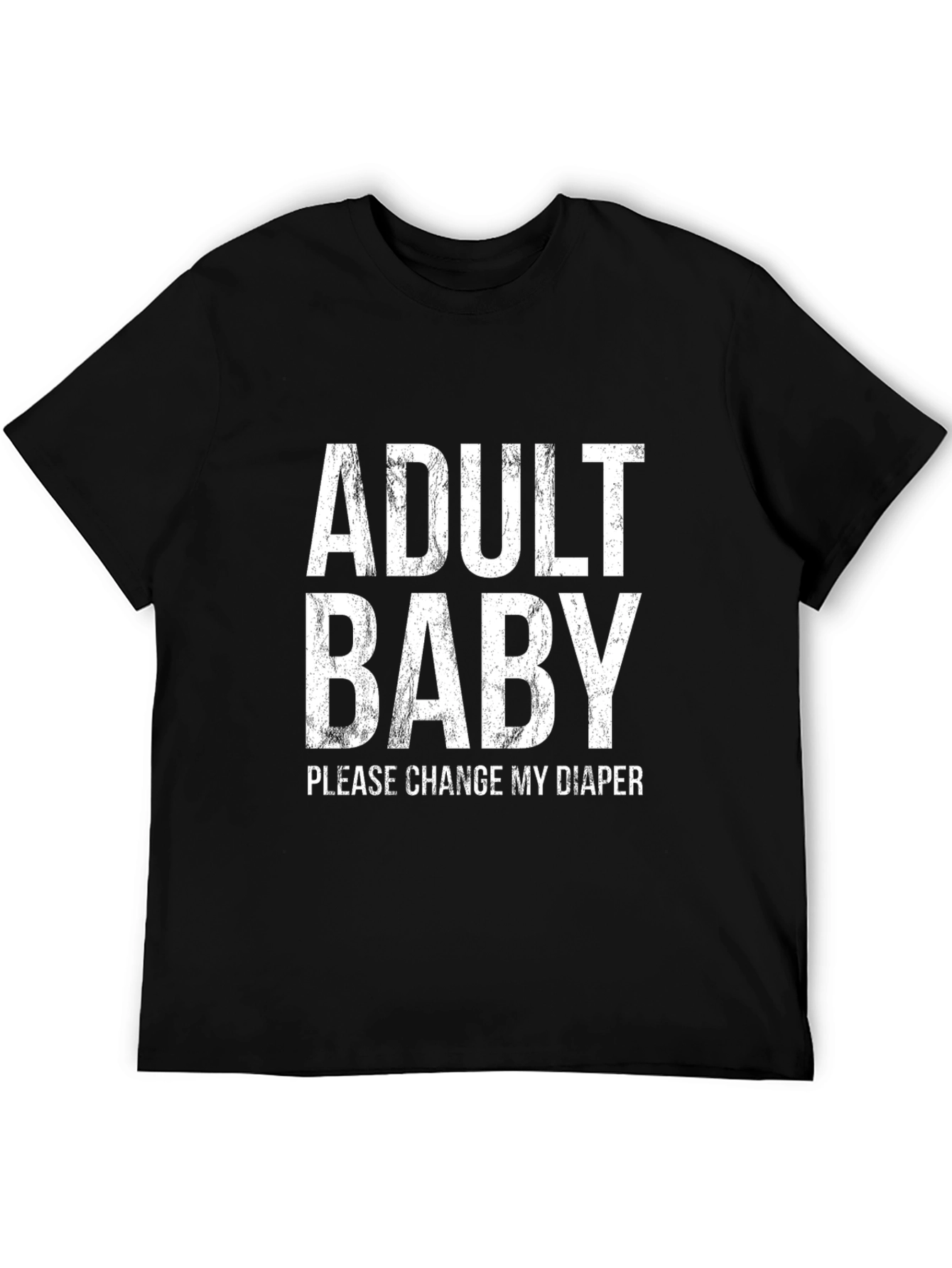 Adult Baby T-Shirt - Funny Novelty Tee