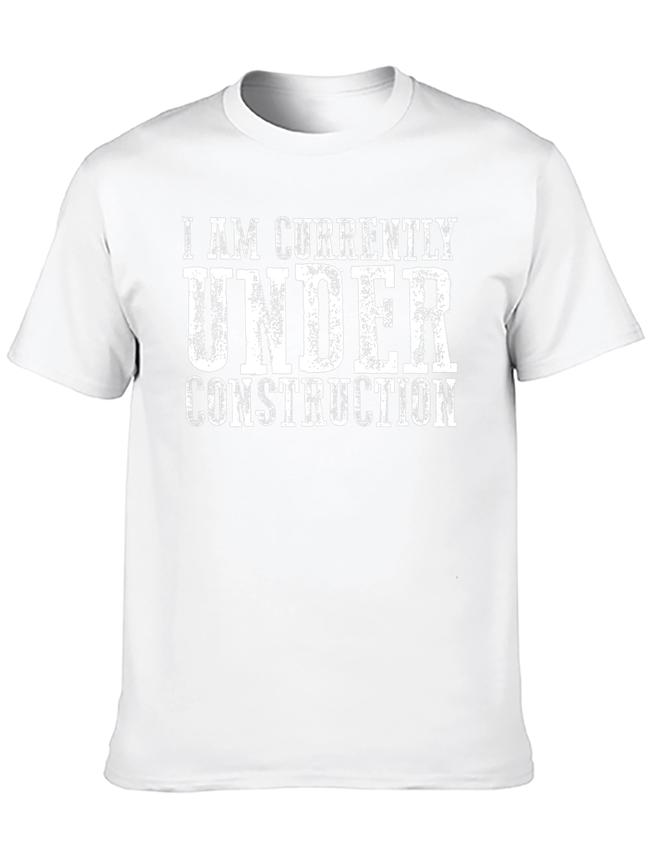 Under Construction Funny Graphic Tee