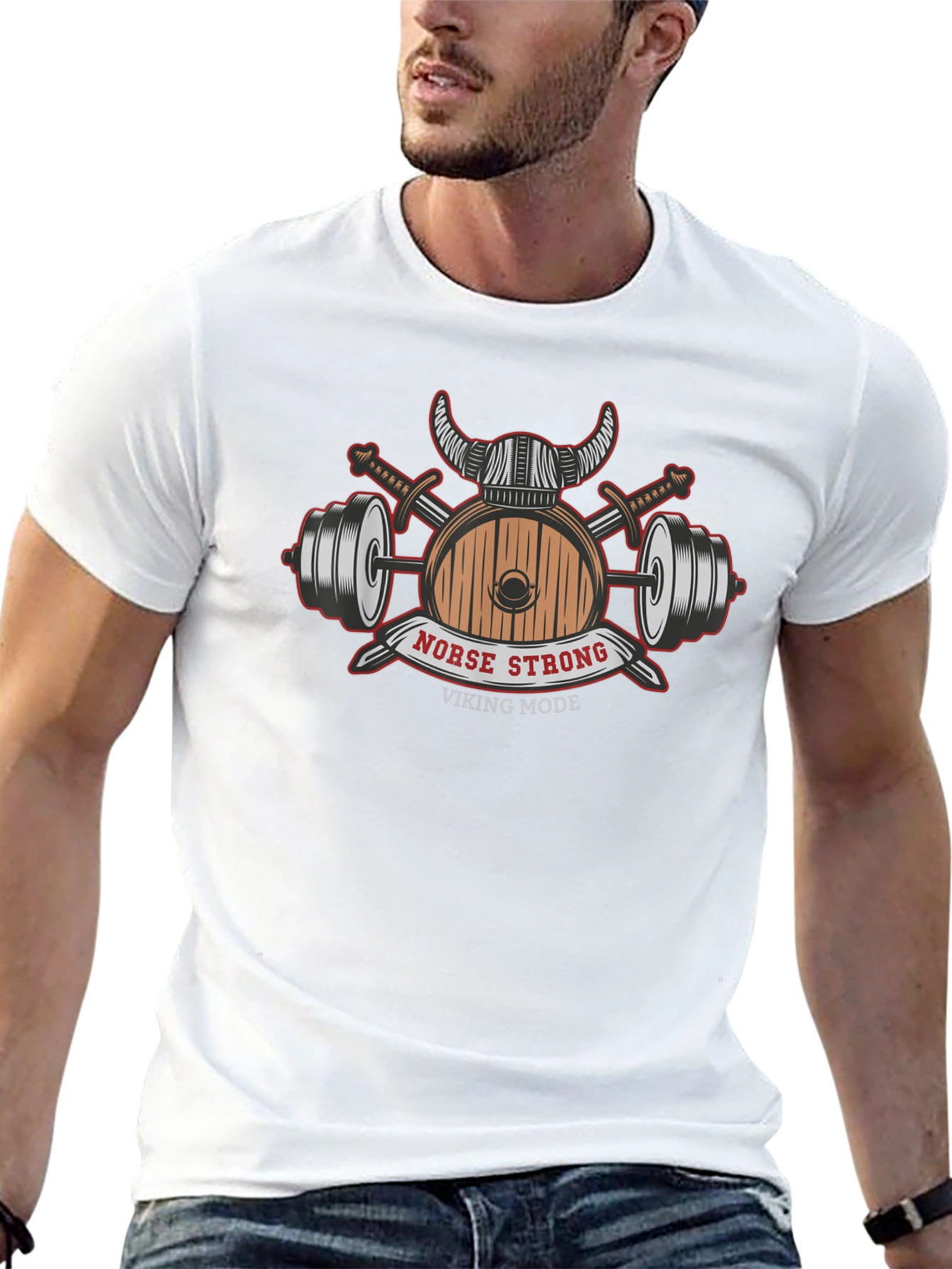 Norse Strong Viking Mode T-Shirt