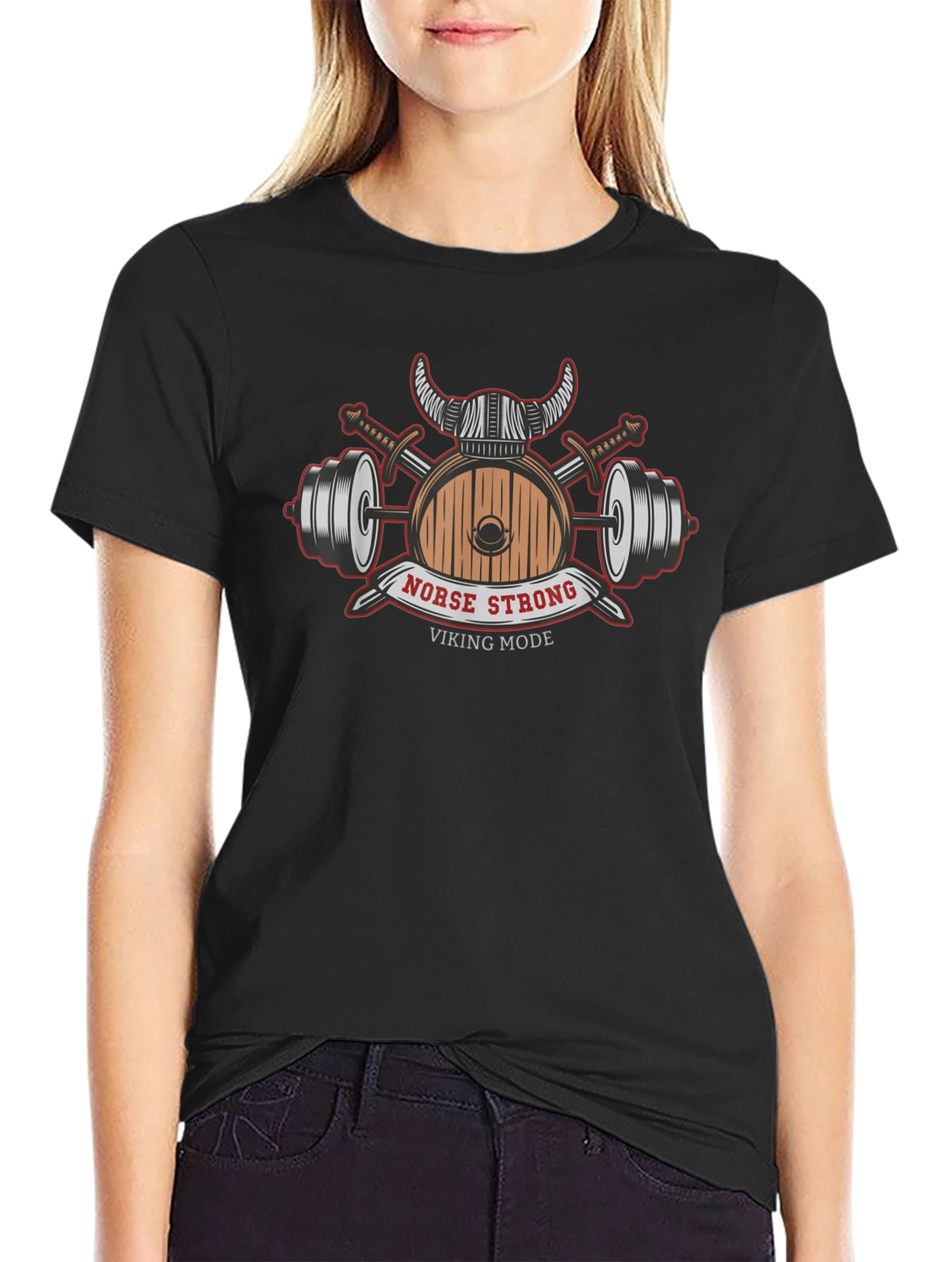 Norse Strong Viking Mode T-Shirt