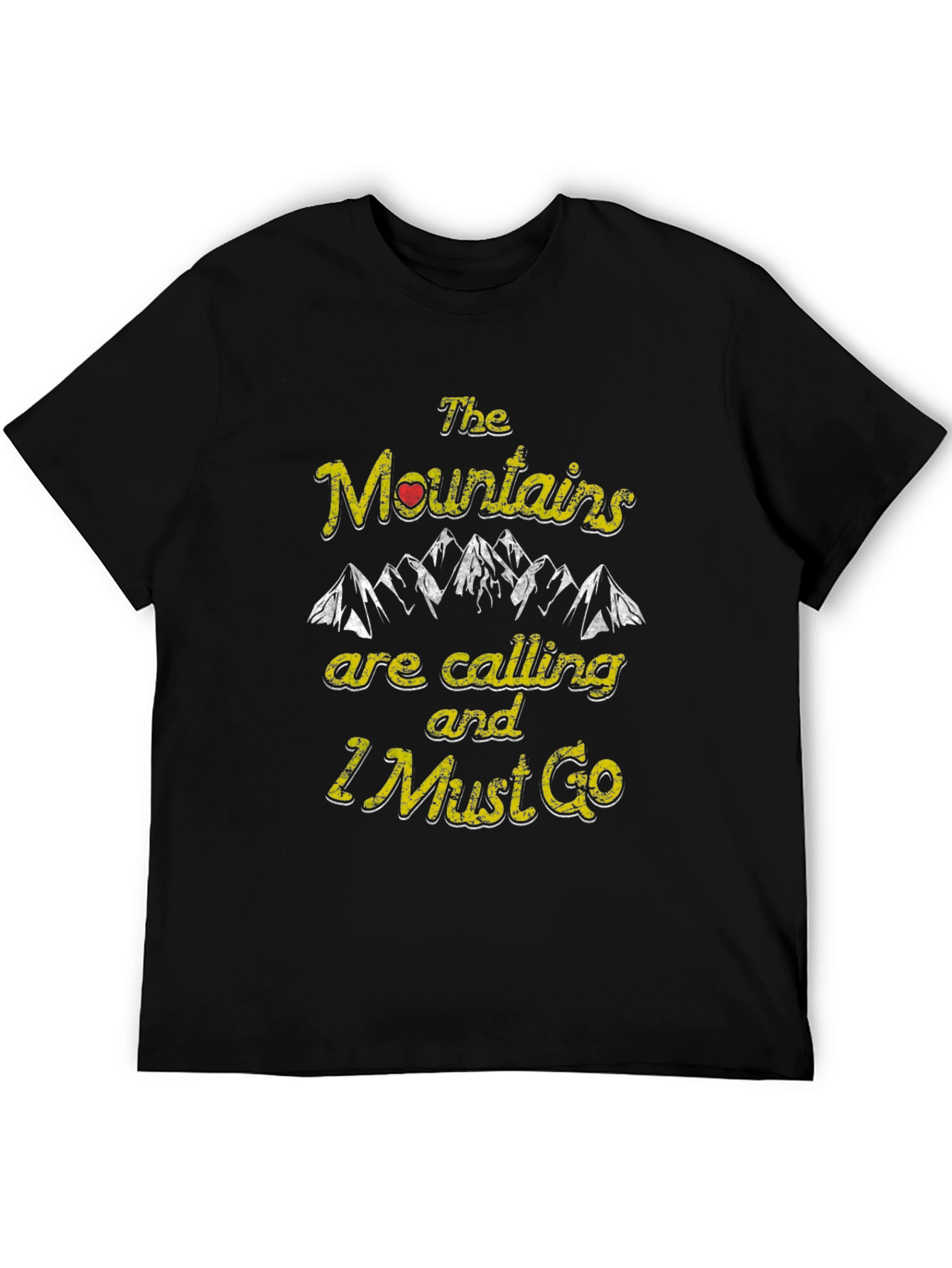 Mountains Are Calling Graphic Tee - Adventure Shirt
