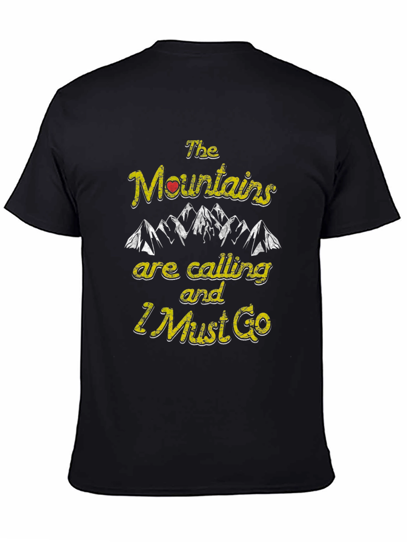 Mountains Are Calling Graphic Tee - Adventure Shirt