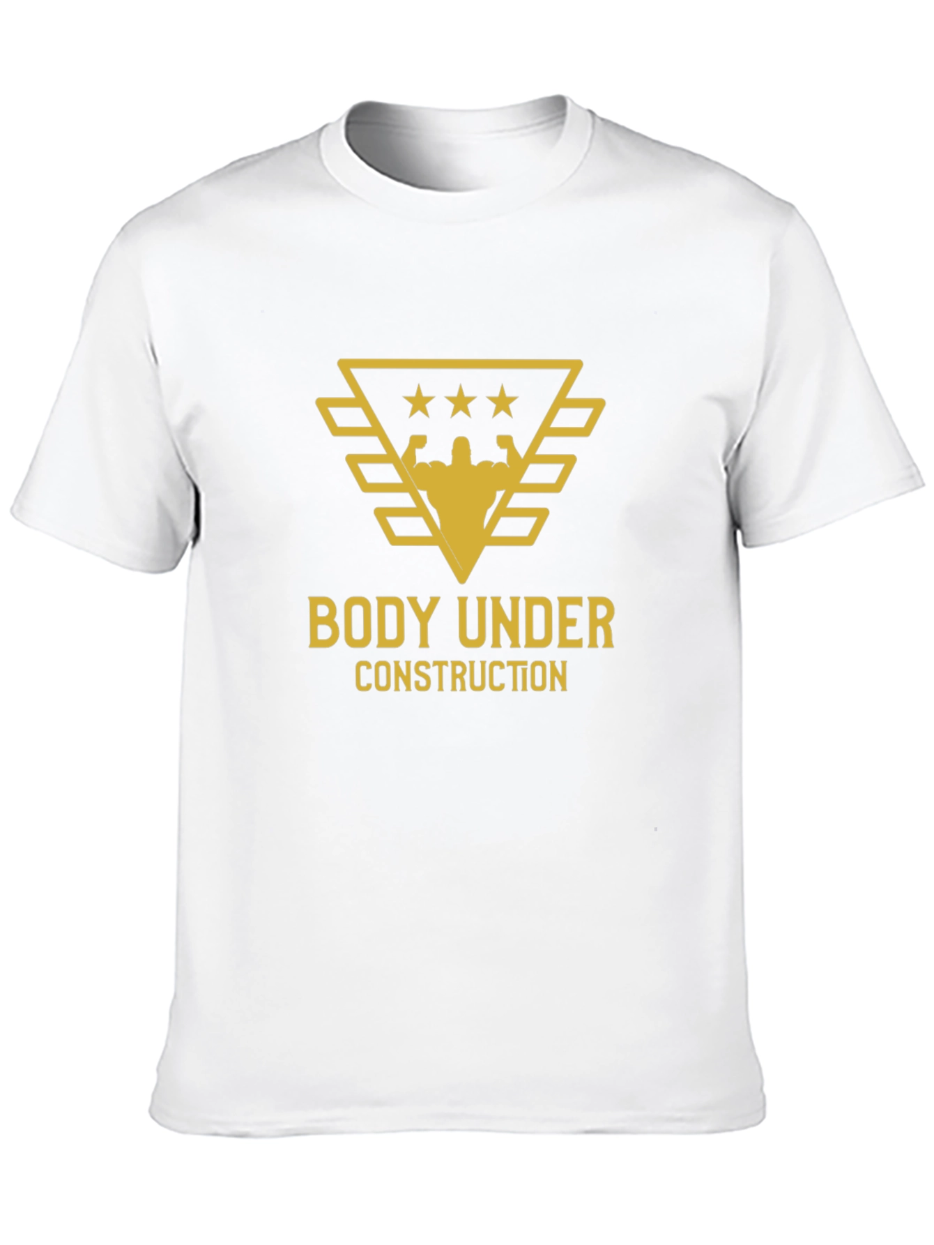 Body Under Construction Black Graphic Tee