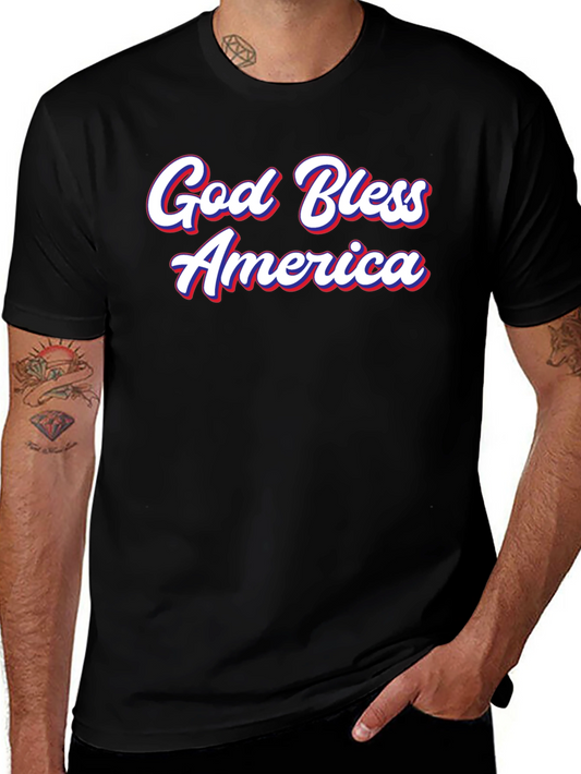 God Bless America Patriotic T-Shirt