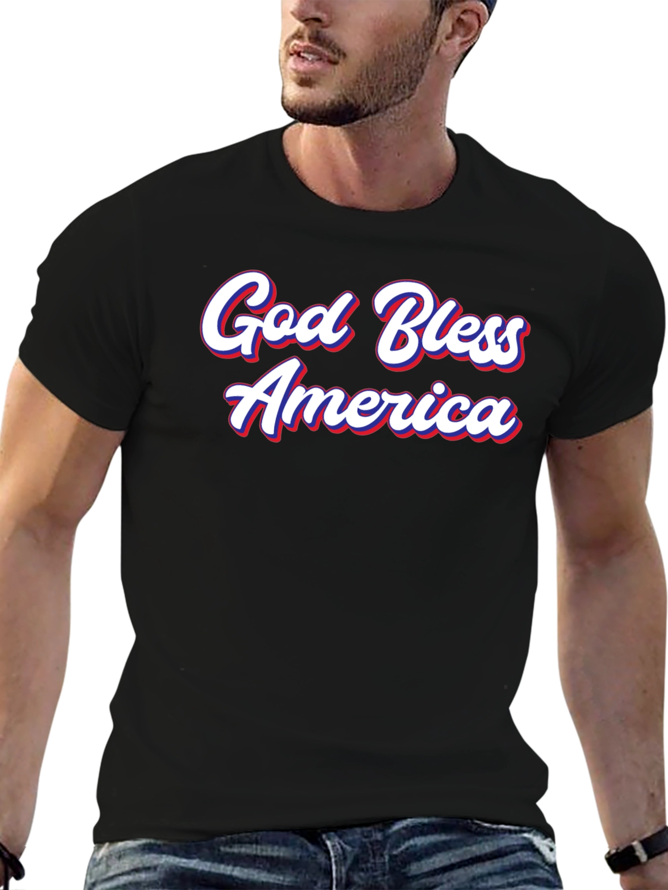 God Bless America Patriotic T-Shirt